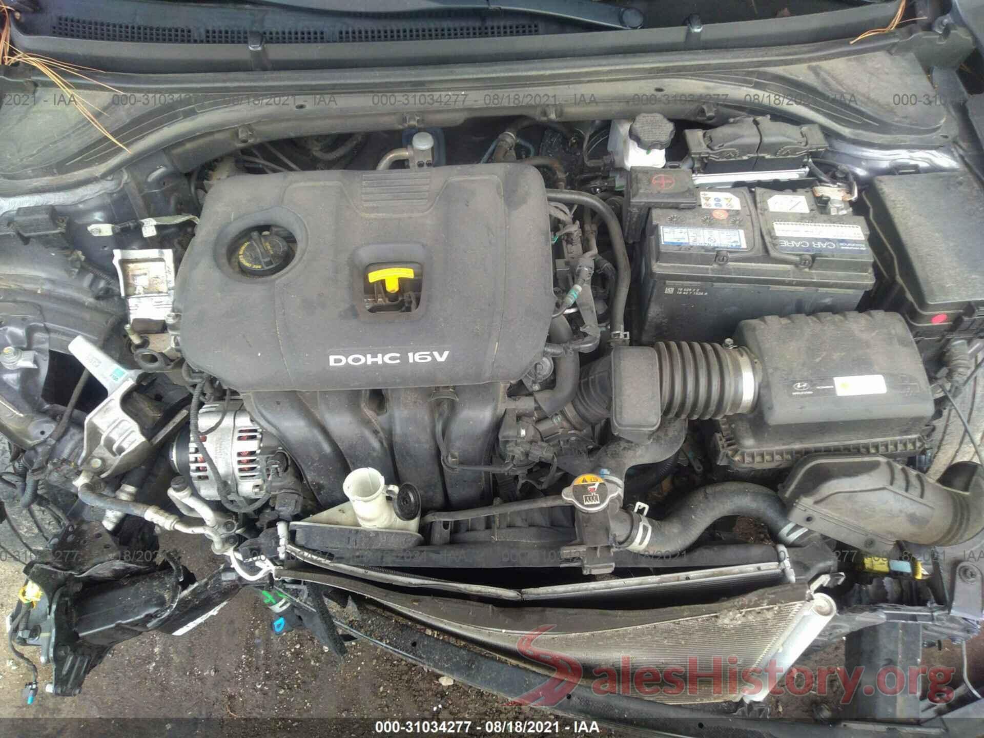 5NPD74LF6JH349074 2018 HYUNDAI ELANTRA