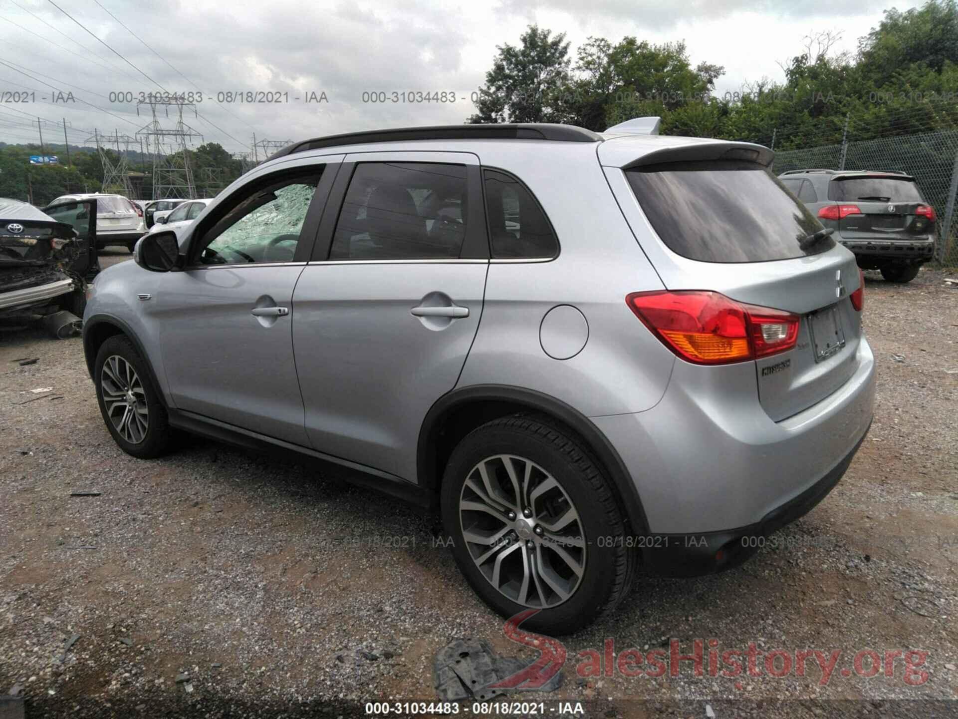 JA4AR4AWXHZ017605 2017 MITSUBISHI OUTLANDER SPORT