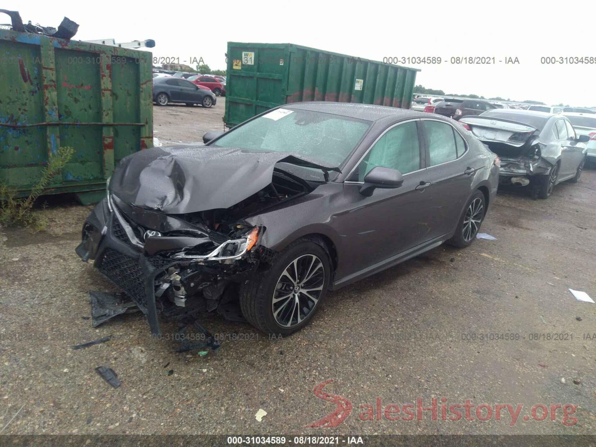 4T1B11HKXKU804931 2019 TOYOTA CAMRY