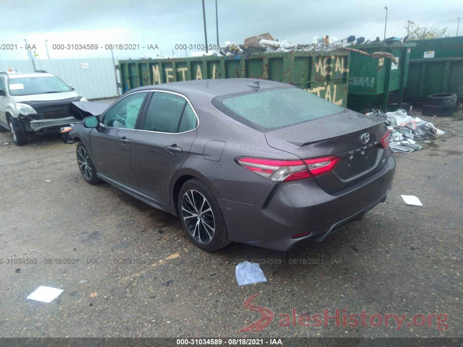 4T1B11HKXKU804931 2019 TOYOTA CAMRY