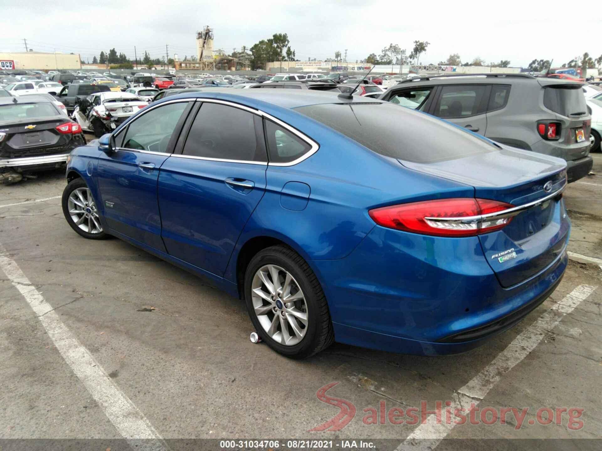 3FA6P0PU9JR232568 2018 FORD FUSION ENERGI