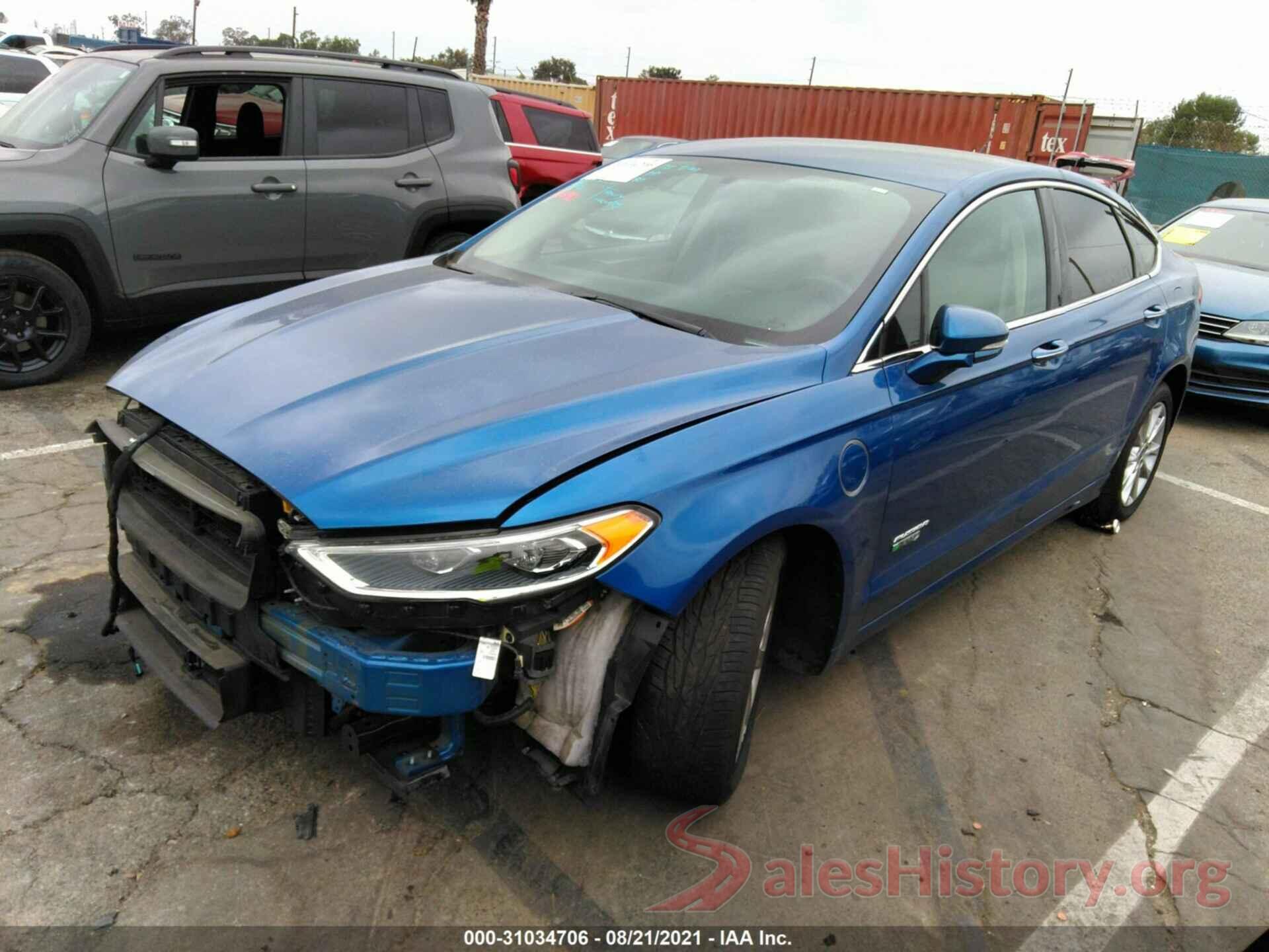 3FA6P0PU9JR232568 2018 FORD FUSION ENERGI