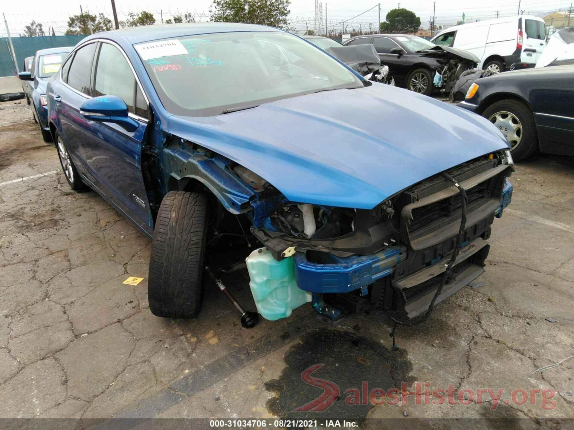 3FA6P0PU9JR232568 2018 FORD FUSION ENERGI