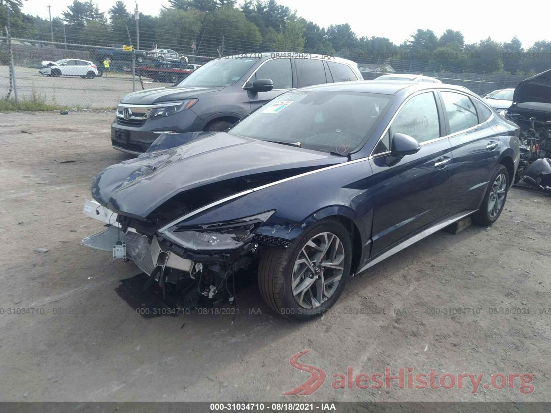 5NPEF4JA0LH059611 2020 HYUNDAI SONATA