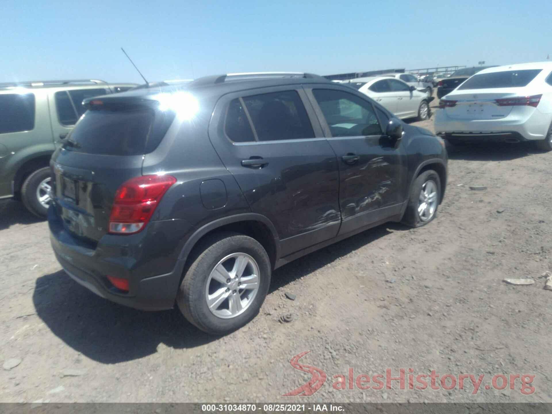 3GNCJLSB7JL262202 2018 CHEVROLET TRAX