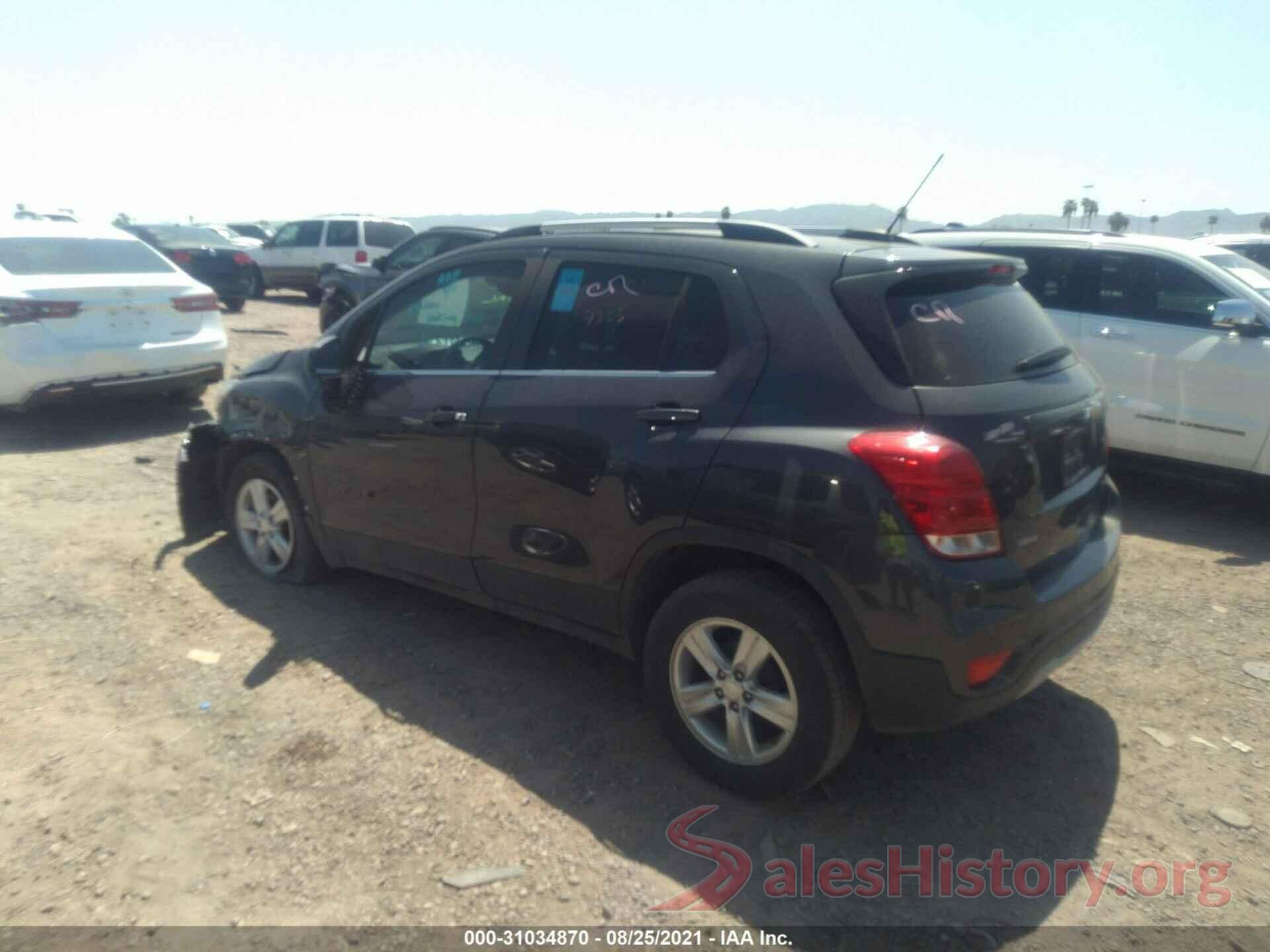 3GNCJLSB7JL262202 2018 CHEVROLET TRAX