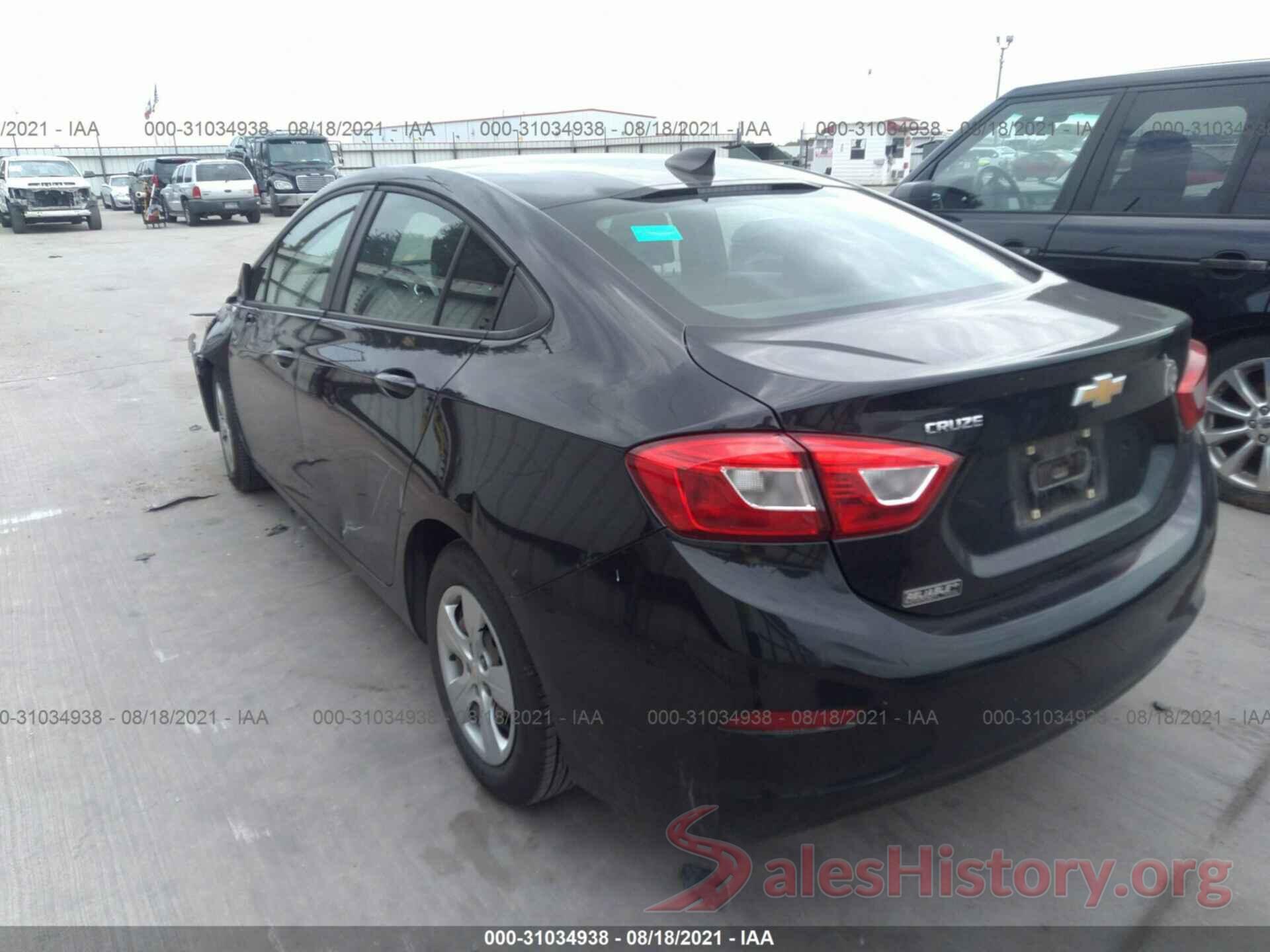 1G1BC5SM5H7274903 2017 CHEVROLET CRUZE