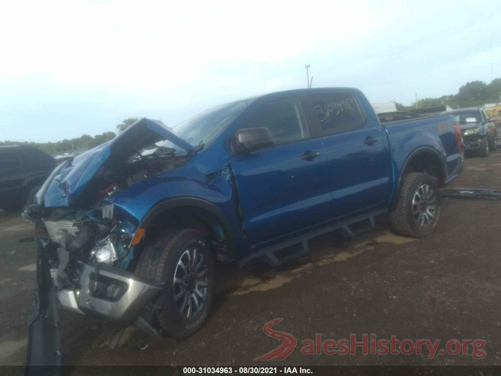 1FTER4FH4KLA44567 2019 FORD RANGER