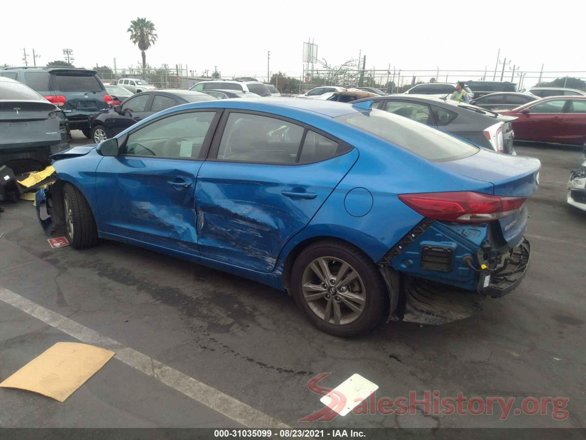 5NPD84LF4JH391126 2018 HYUNDAI ELANTRA