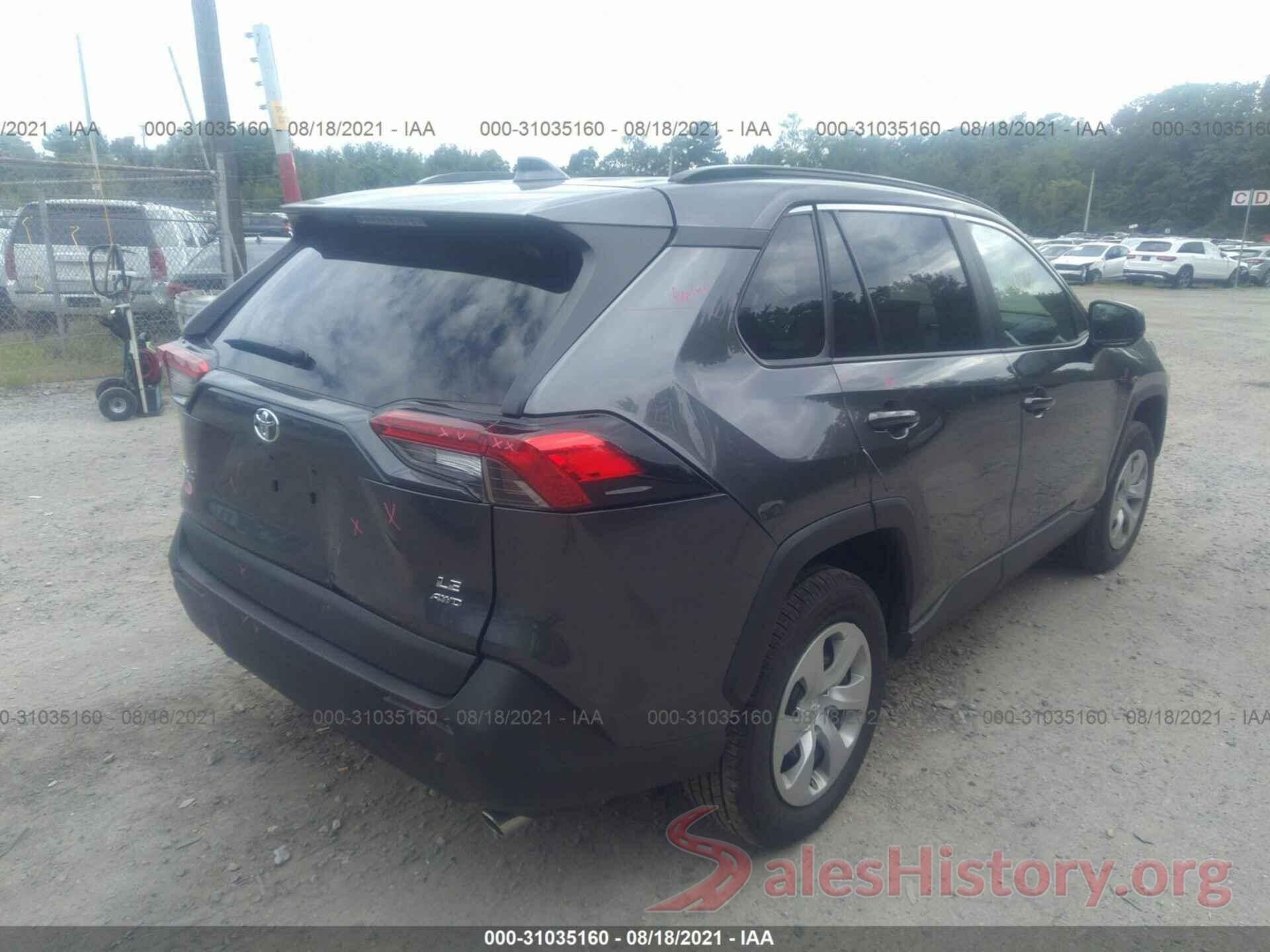 2T3F1RFV7MC194592 2021 TOYOTA RAV4