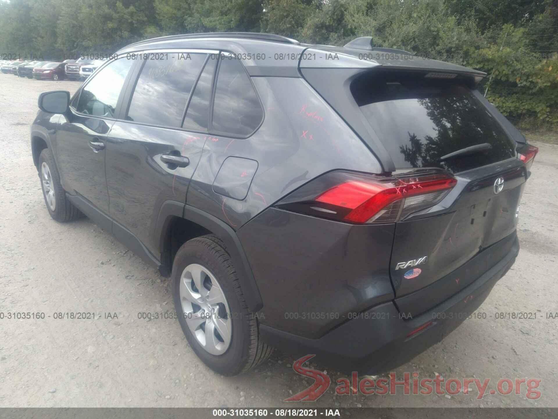 2T3F1RFV7MC194592 2021 TOYOTA RAV4