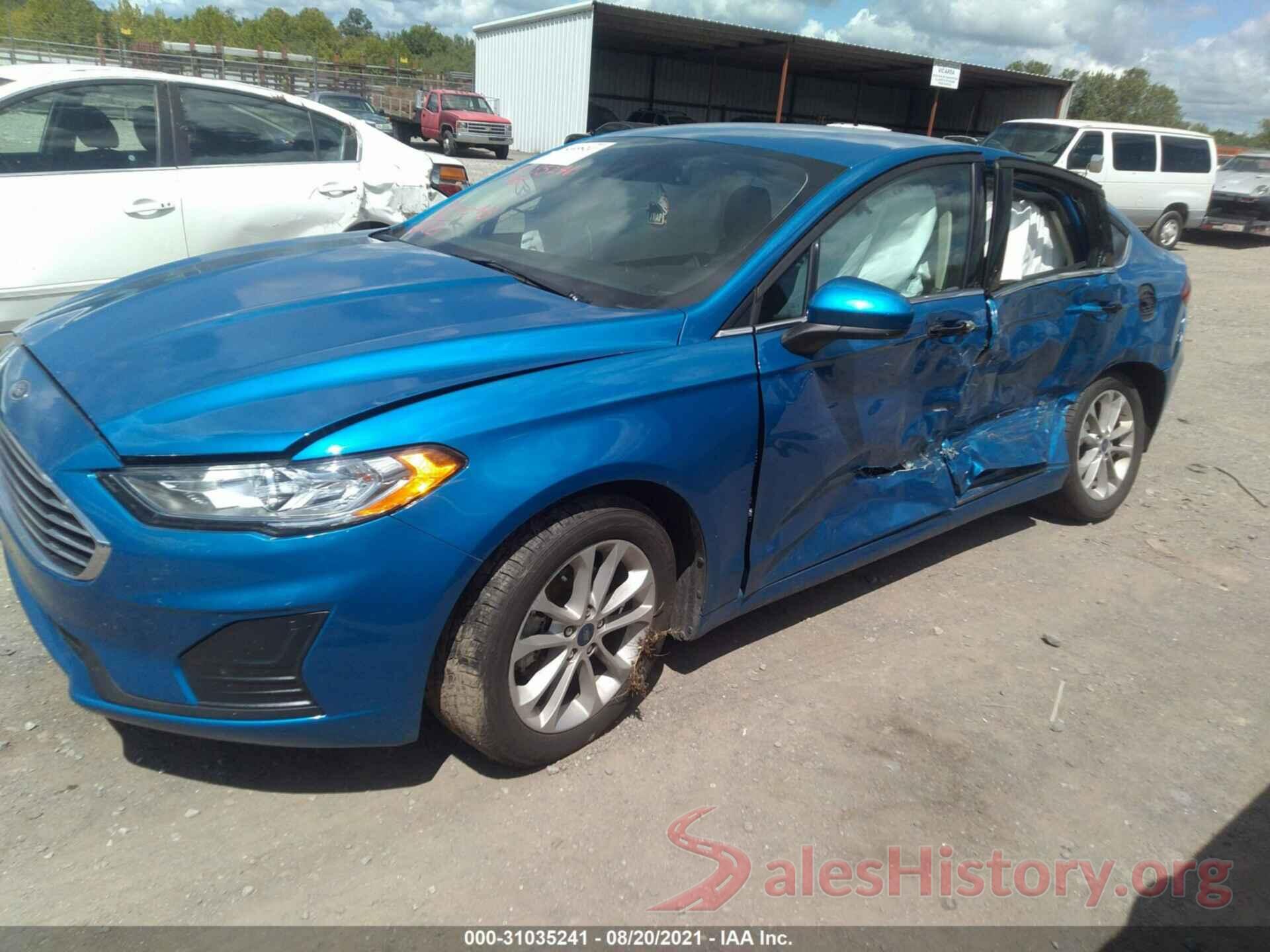 3FA6P0HD0LR160385 2020 FORD FUSION