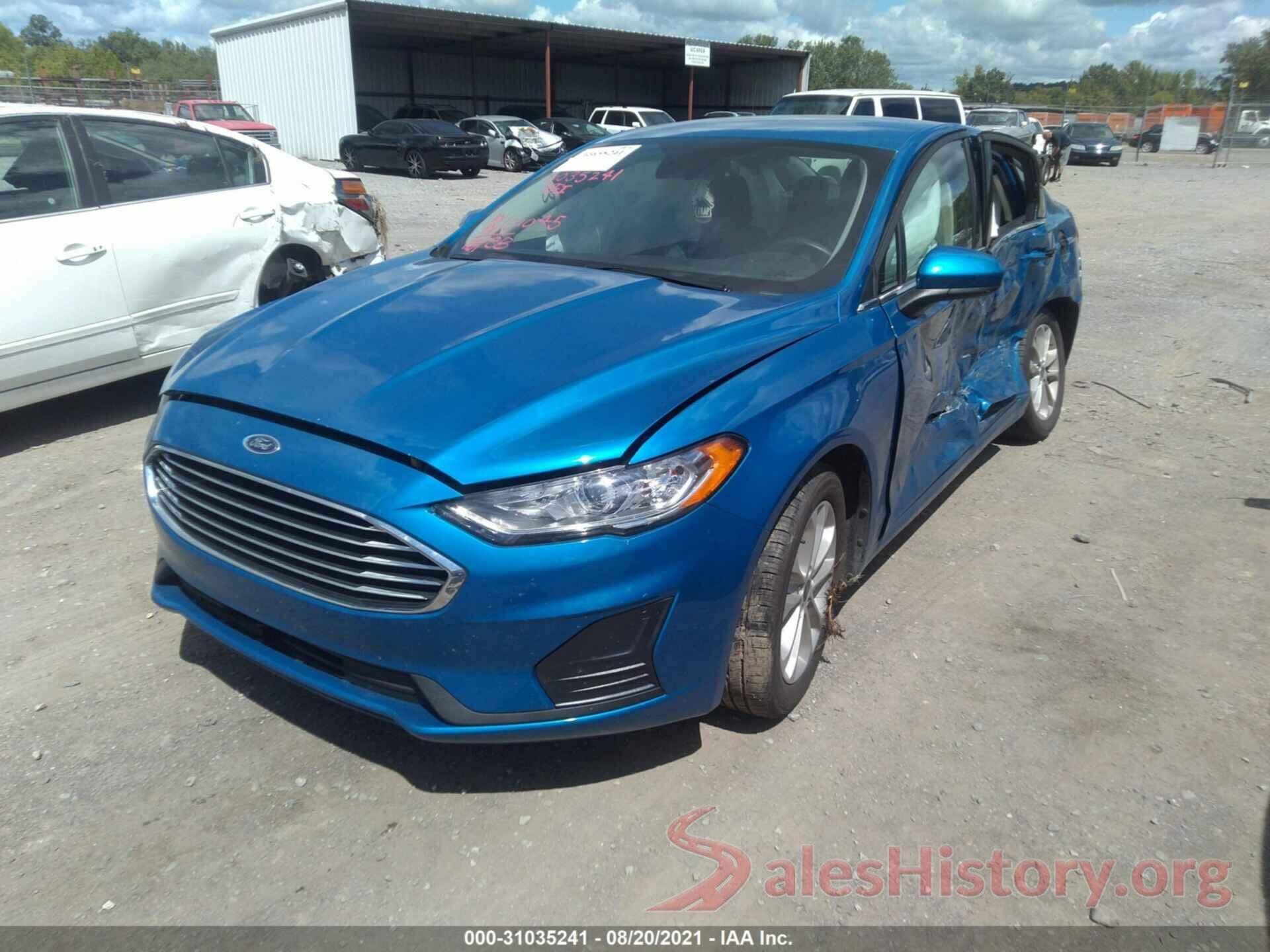 3FA6P0HD0LR160385 2020 FORD FUSION