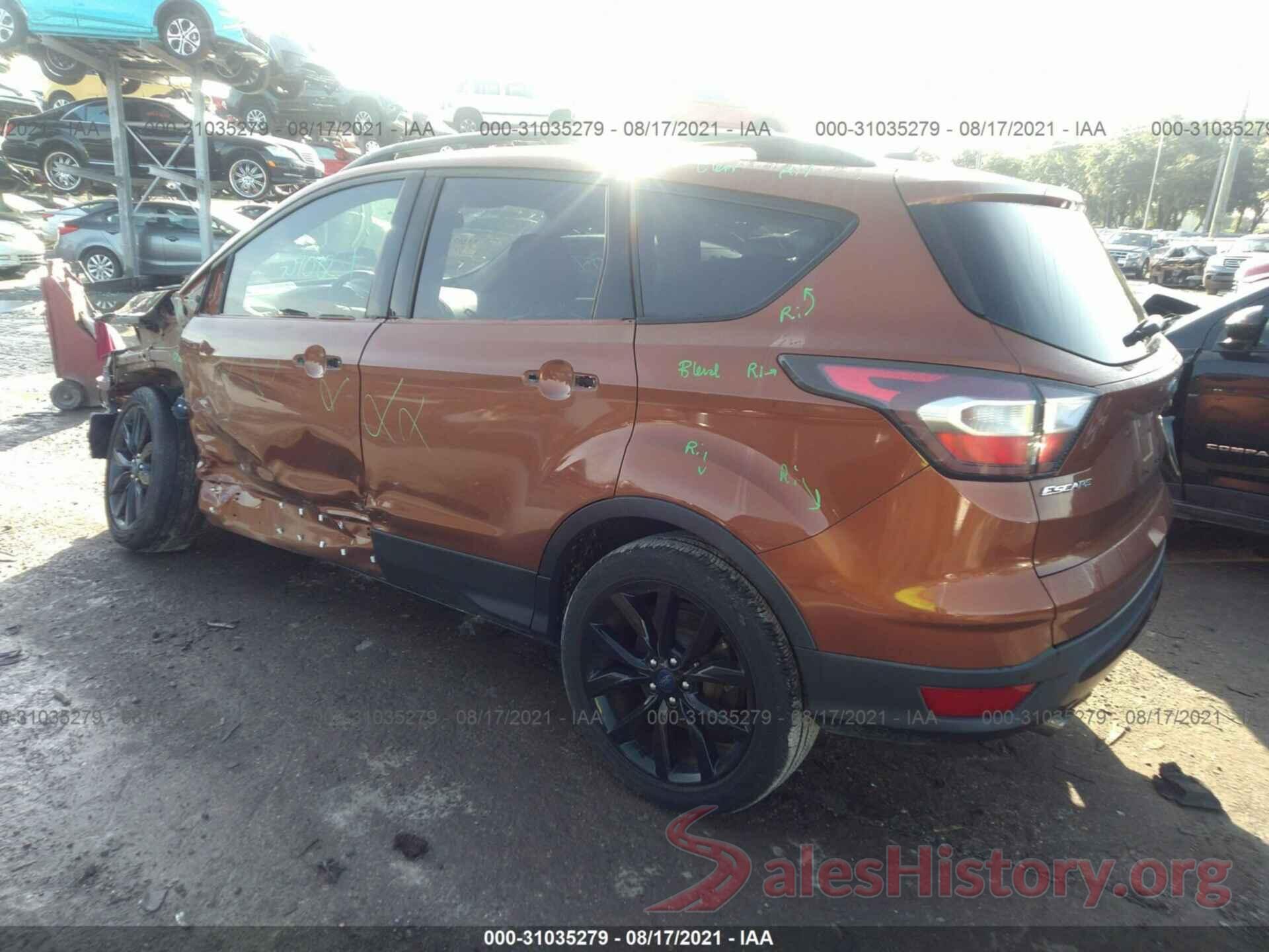 1FMCU0J96HUA09977 2017 FORD ESCAPE