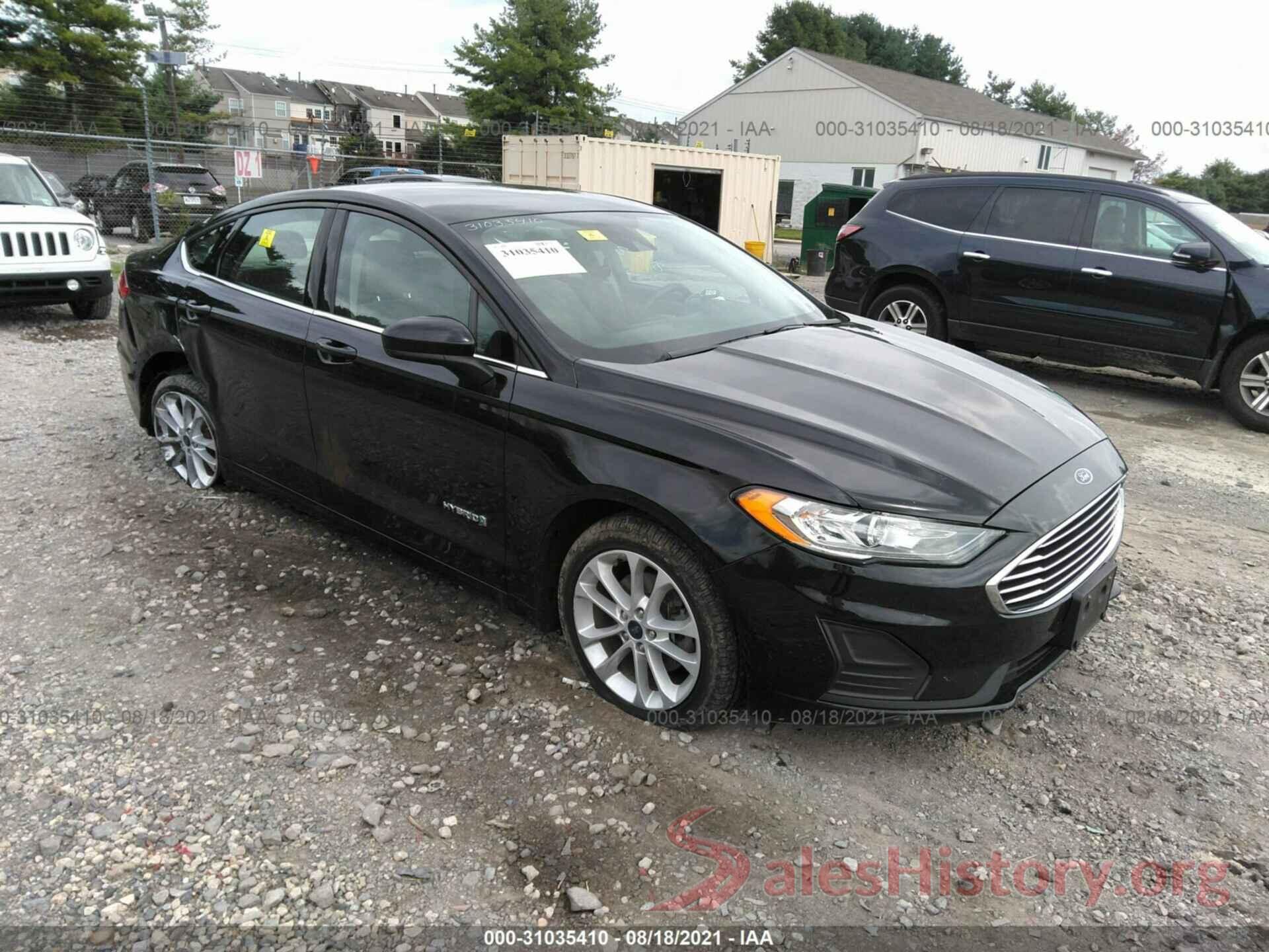 3FA6P0LU2KR146414 2019 FORD FUSION HYBRID