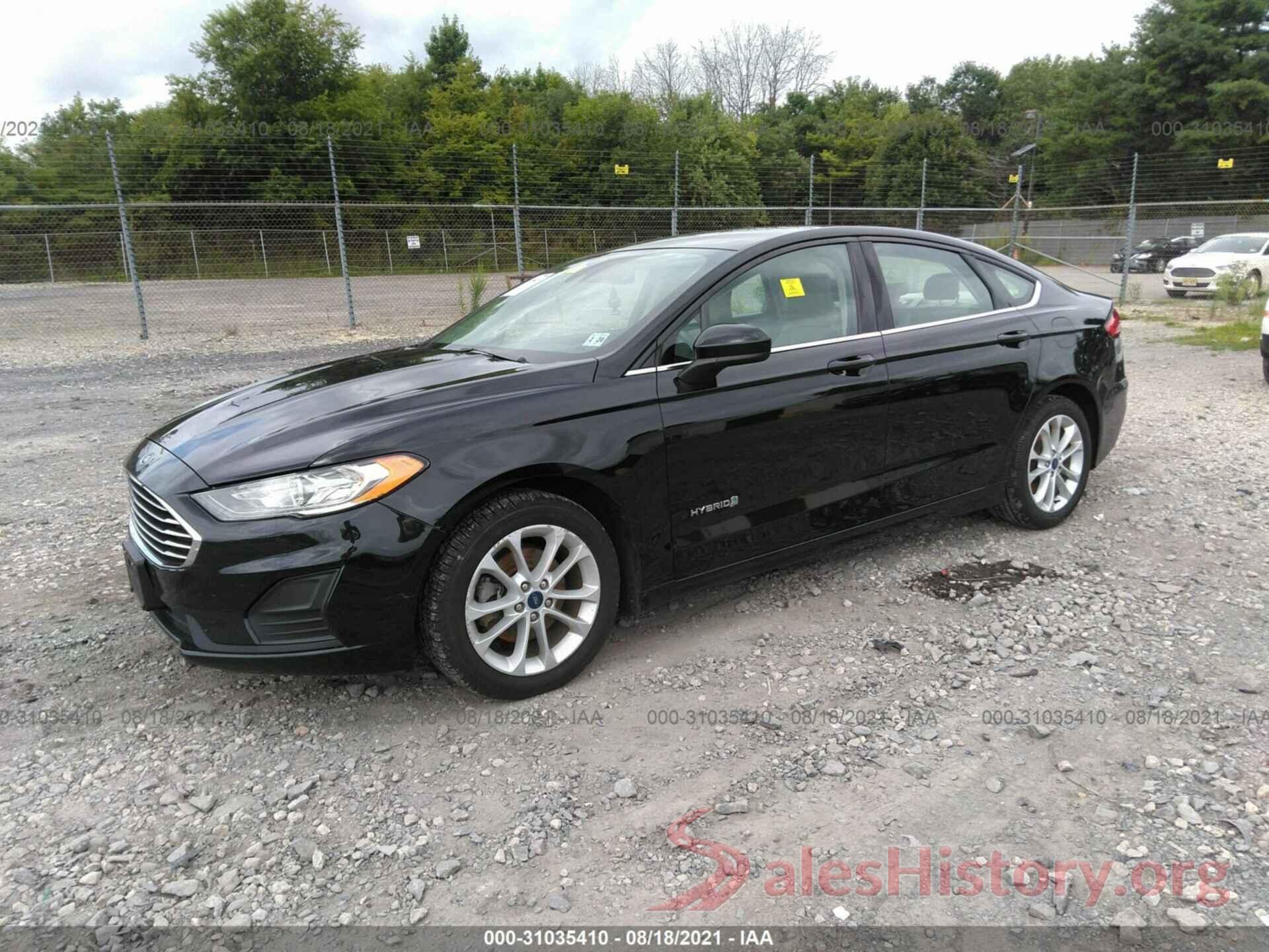 3FA6P0LU2KR146414 2019 FORD FUSION HYBRID