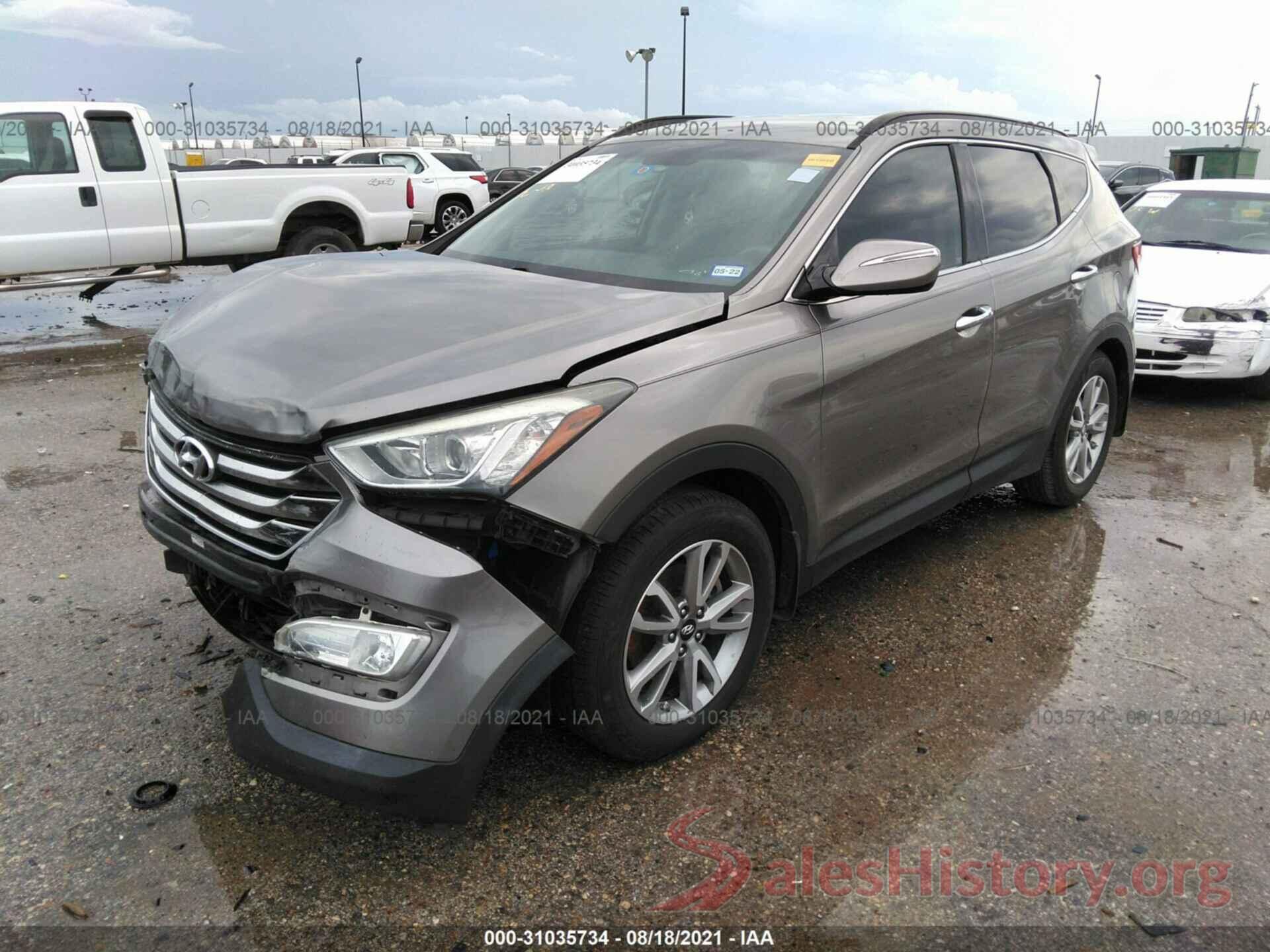 5XYZU3LA0GG316424 2016 HYUNDAI SANTA FE SPORT