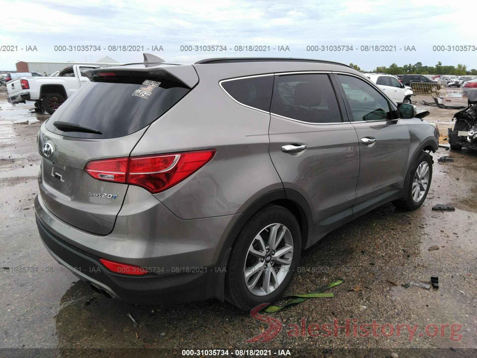 5XYZU3LA0GG316424 2016 HYUNDAI SANTA FE SPORT