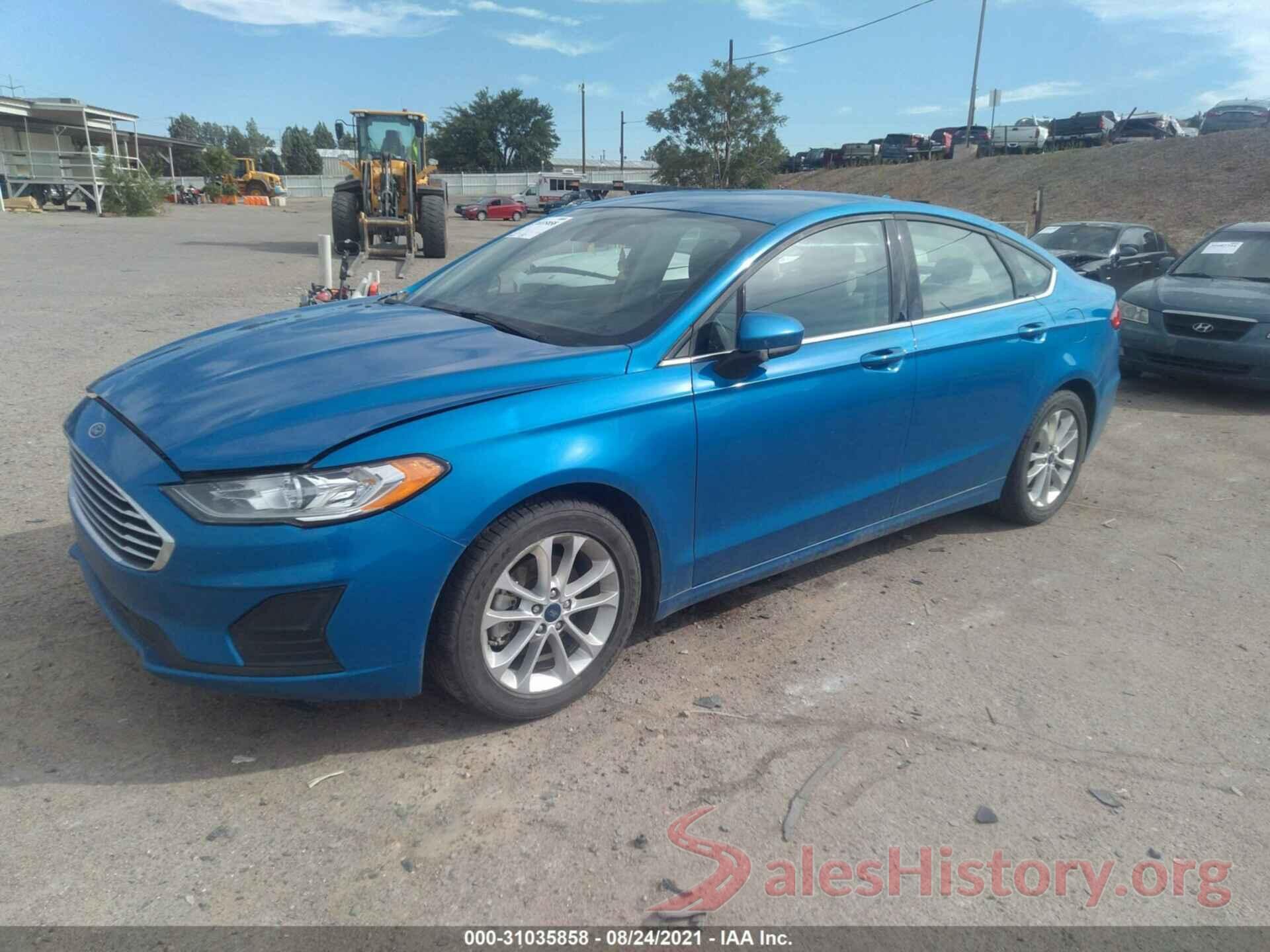 3FA6P0HD1KR219264 2019 FORD FUSION