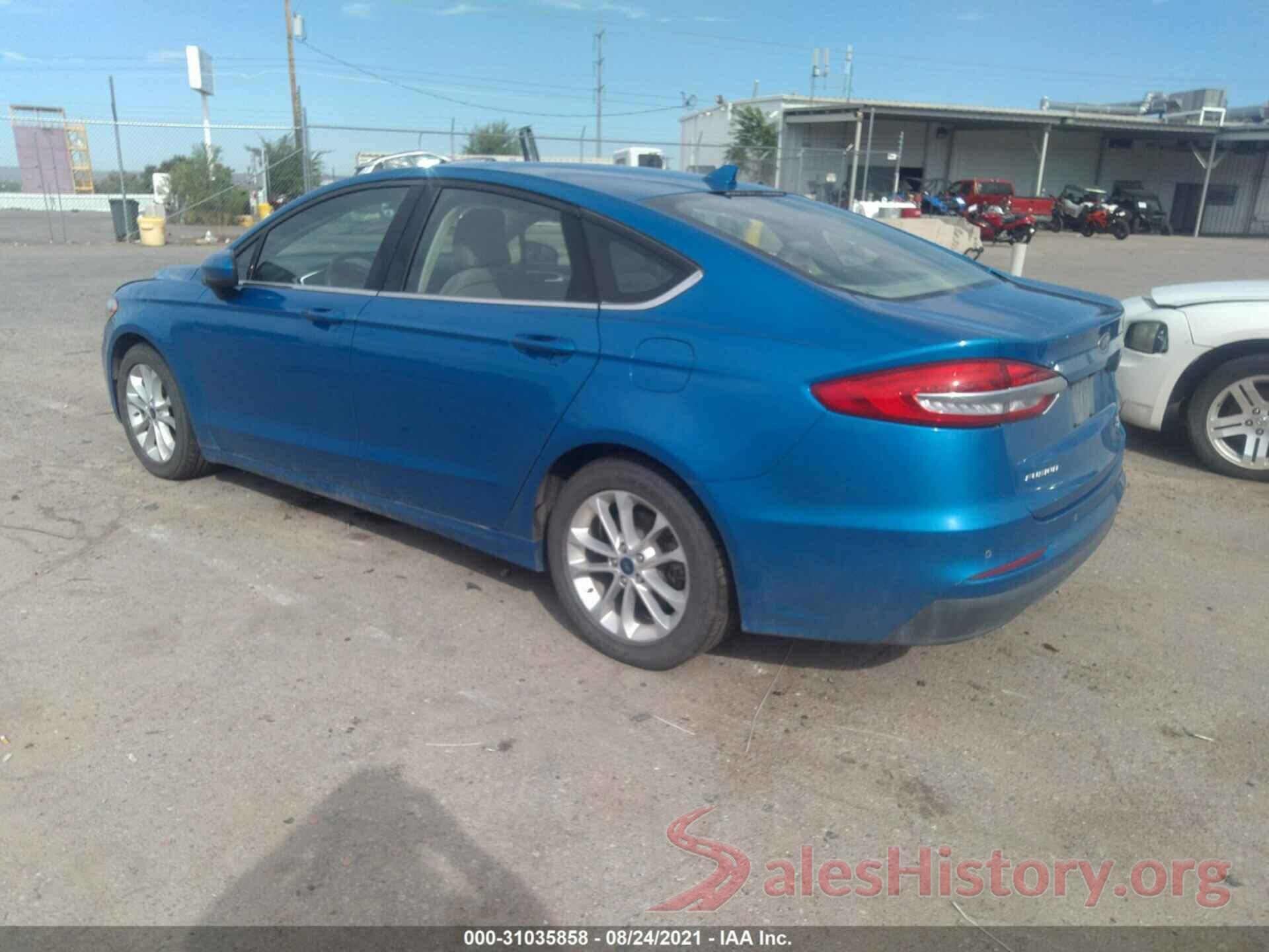 3FA6P0HD1KR219264 2019 FORD FUSION