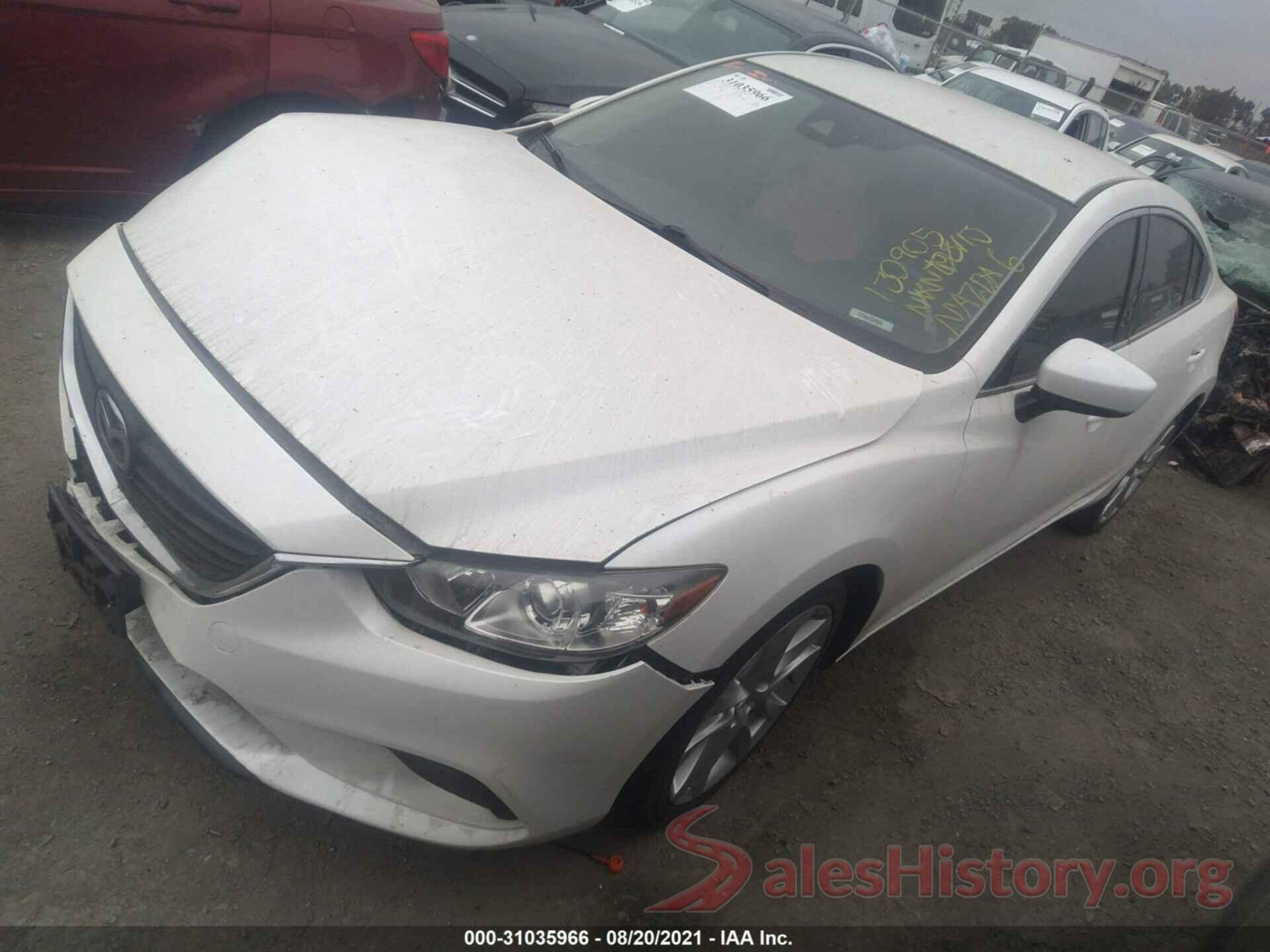 JM1GL1V56H1130905 2017 MAZDA MAZDA6