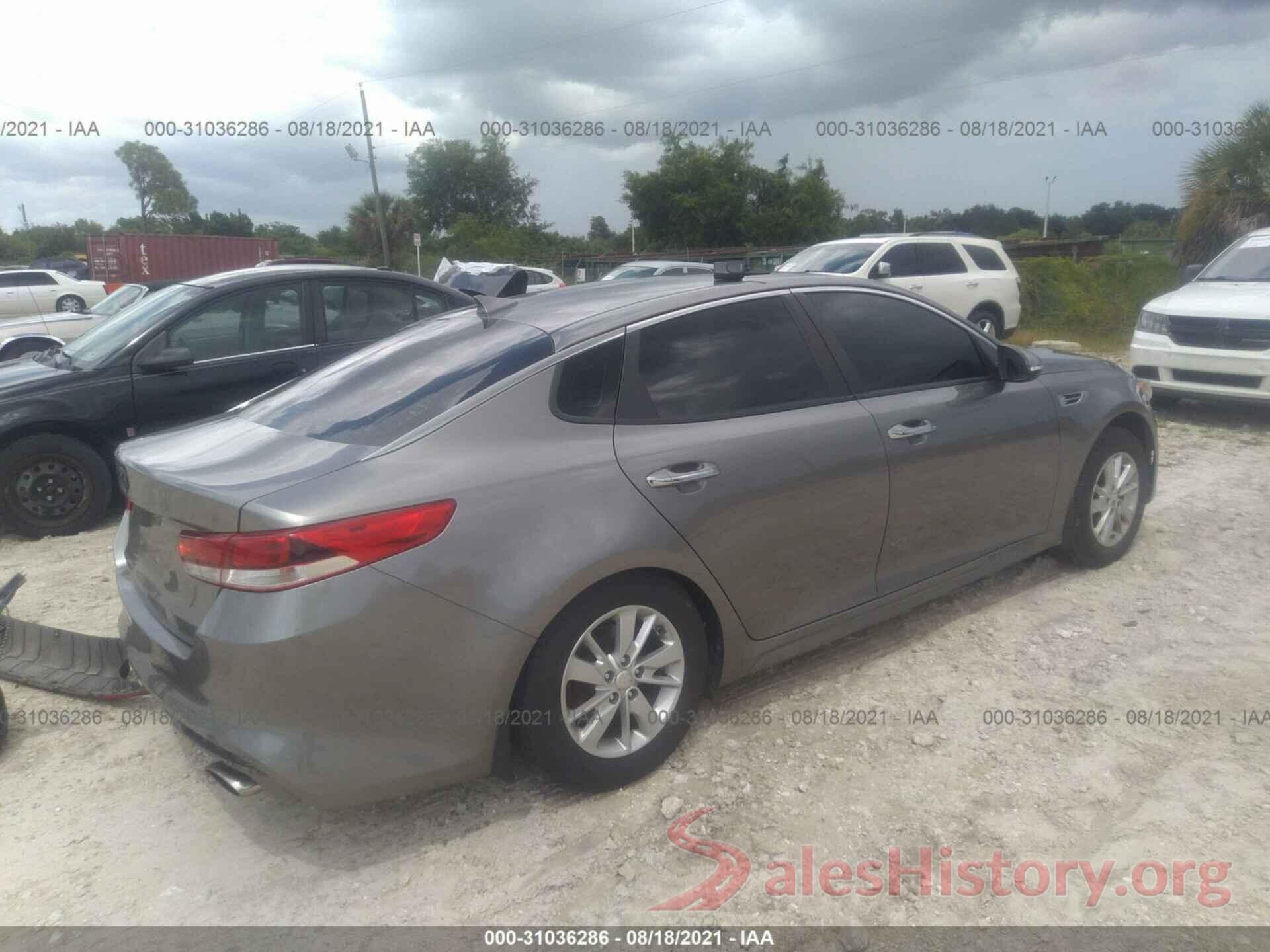 5XXGT4L3XGG027816 2016 KIA OPTIMA