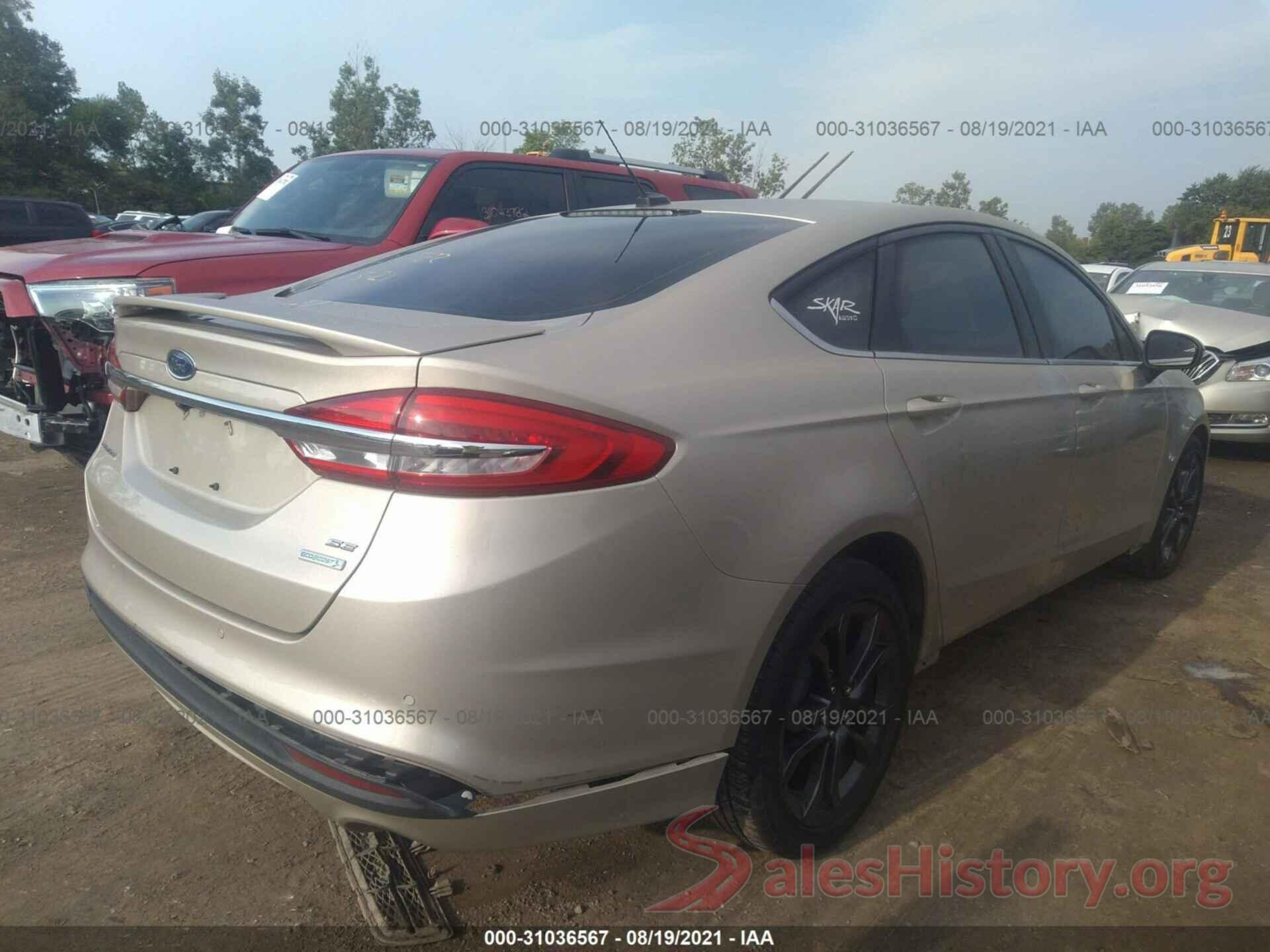 3FA6P0HD9JR114020 2018 FORD FUSION