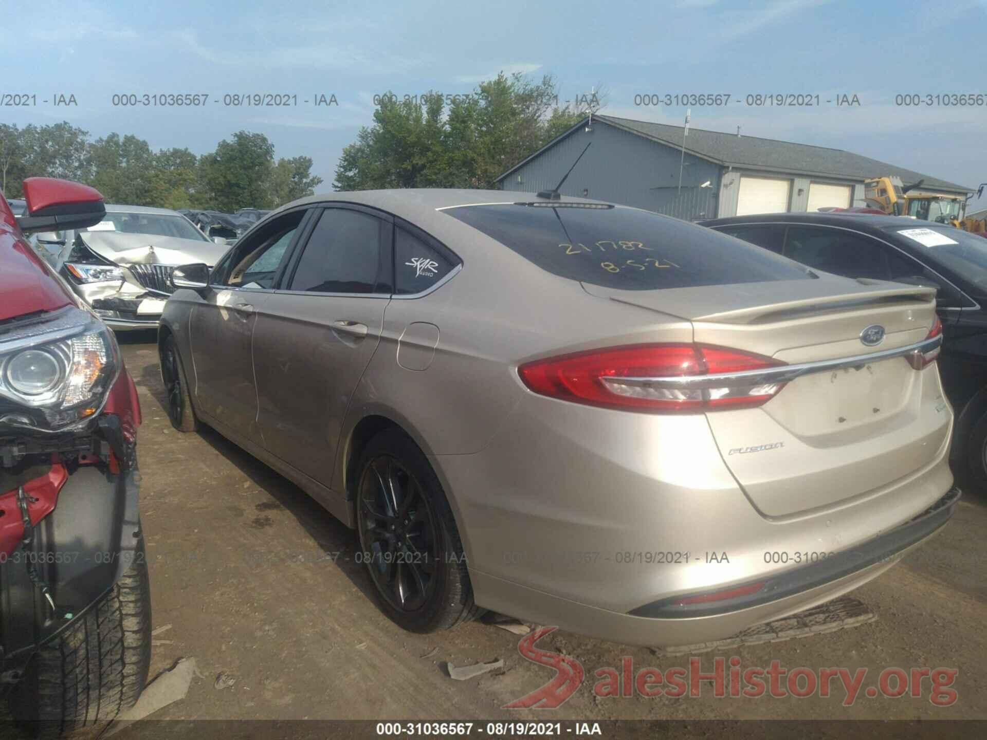 3FA6P0HD9JR114020 2018 FORD FUSION