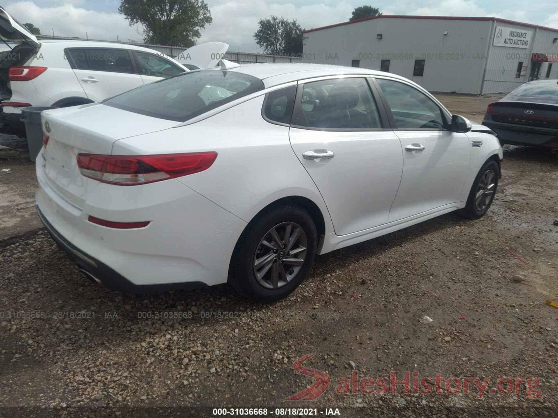 5XXGT4L33LG451753 2020 KIA OPTIMA