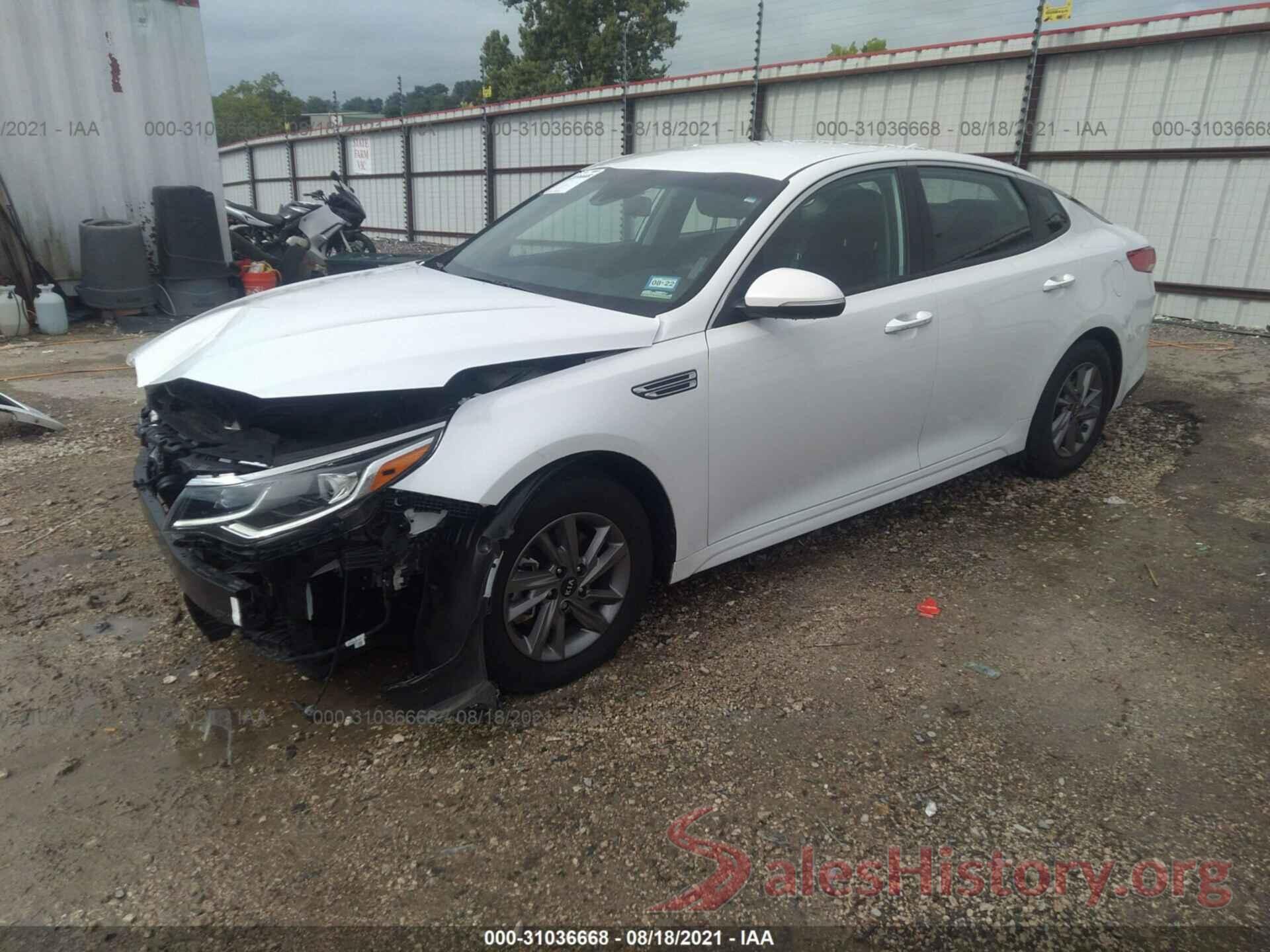 5XXGT4L33LG451753 2020 KIA OPTIMA