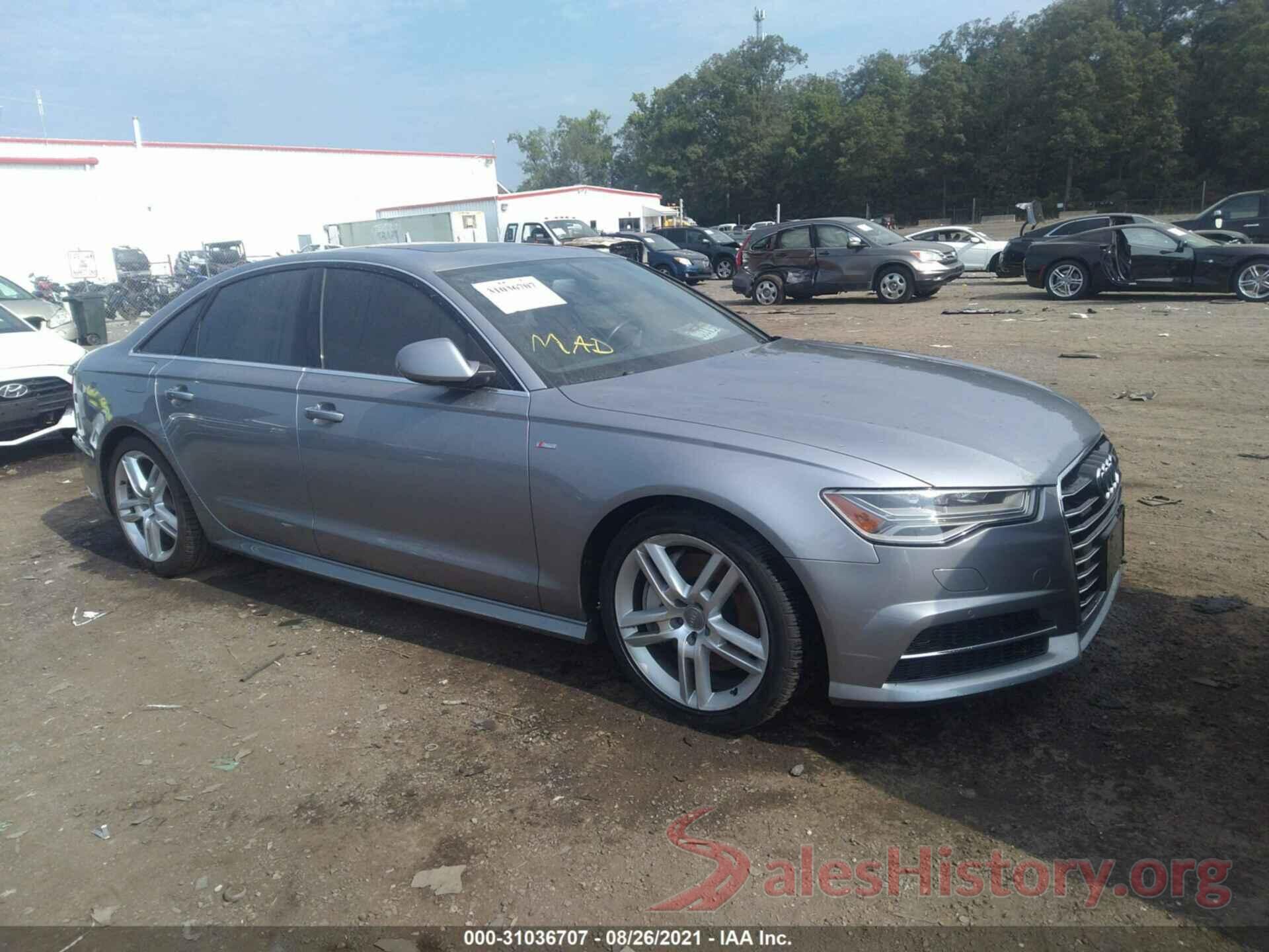 WAUGFAFC8GN152512 2016 AUDI A6