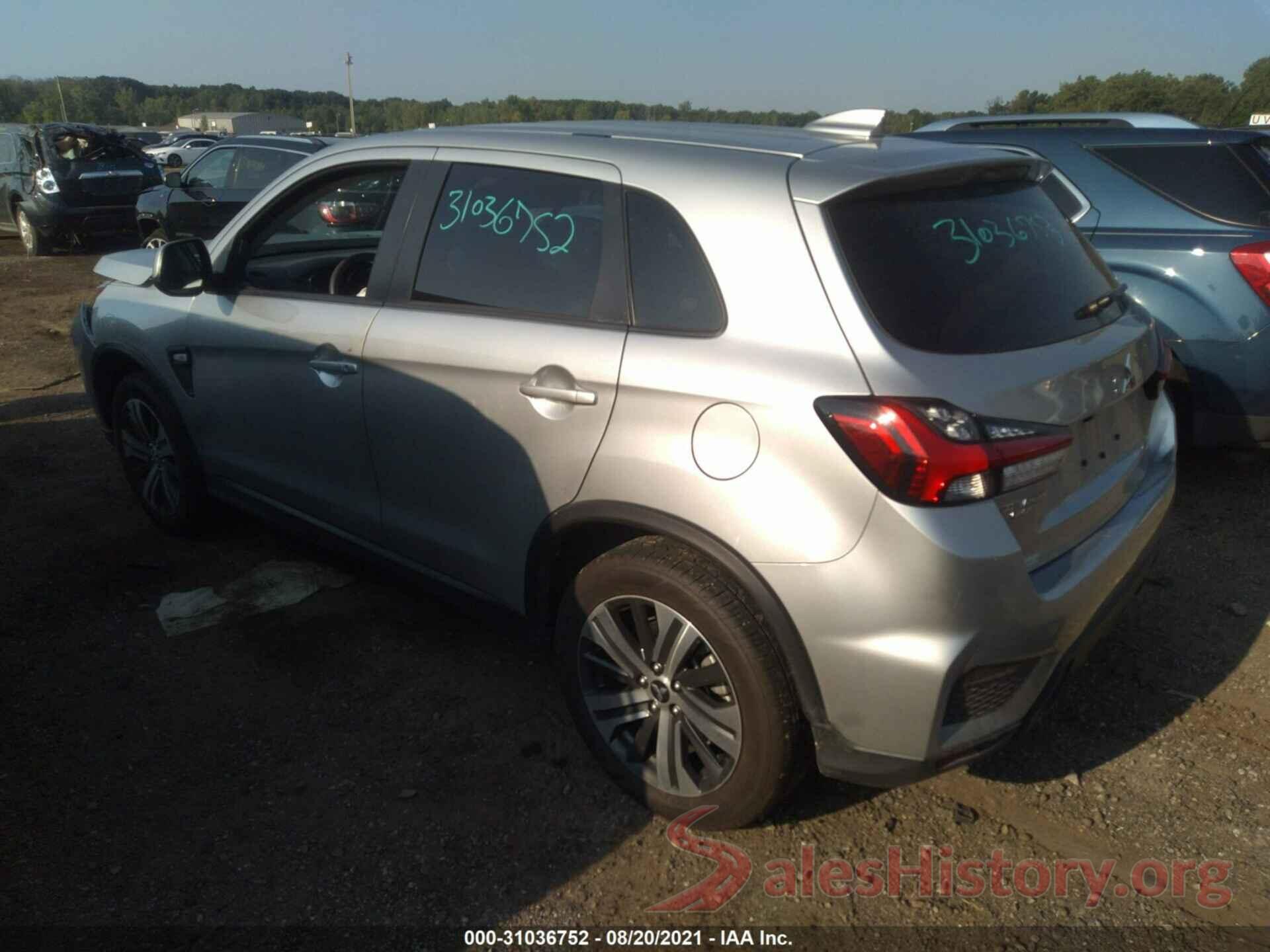 JA4AR3AU9LU030229 2020 MITSUBISHI OUTLANDER SPORT