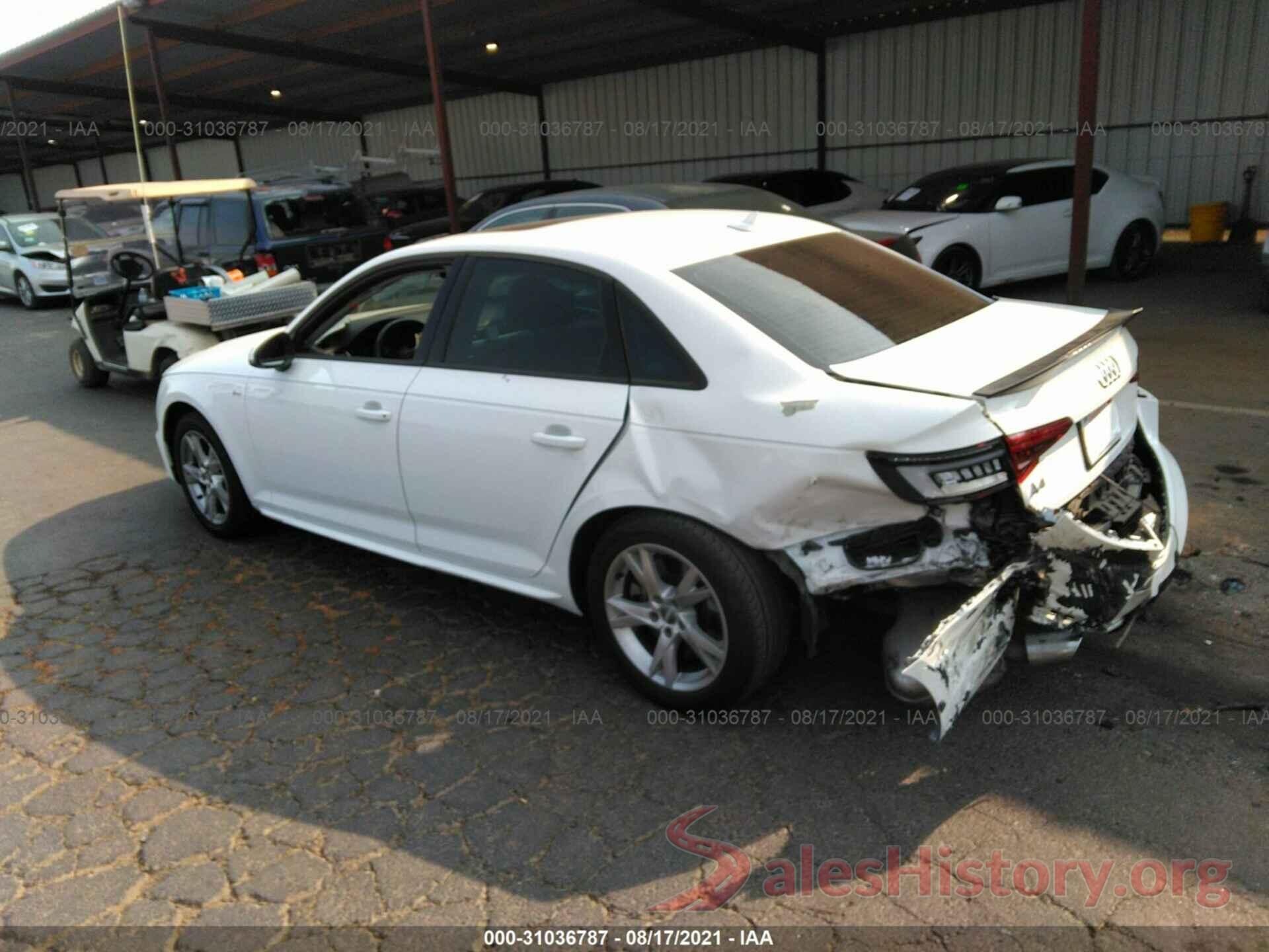 WAUDNAF4XJA065224 2018 AUDI A4