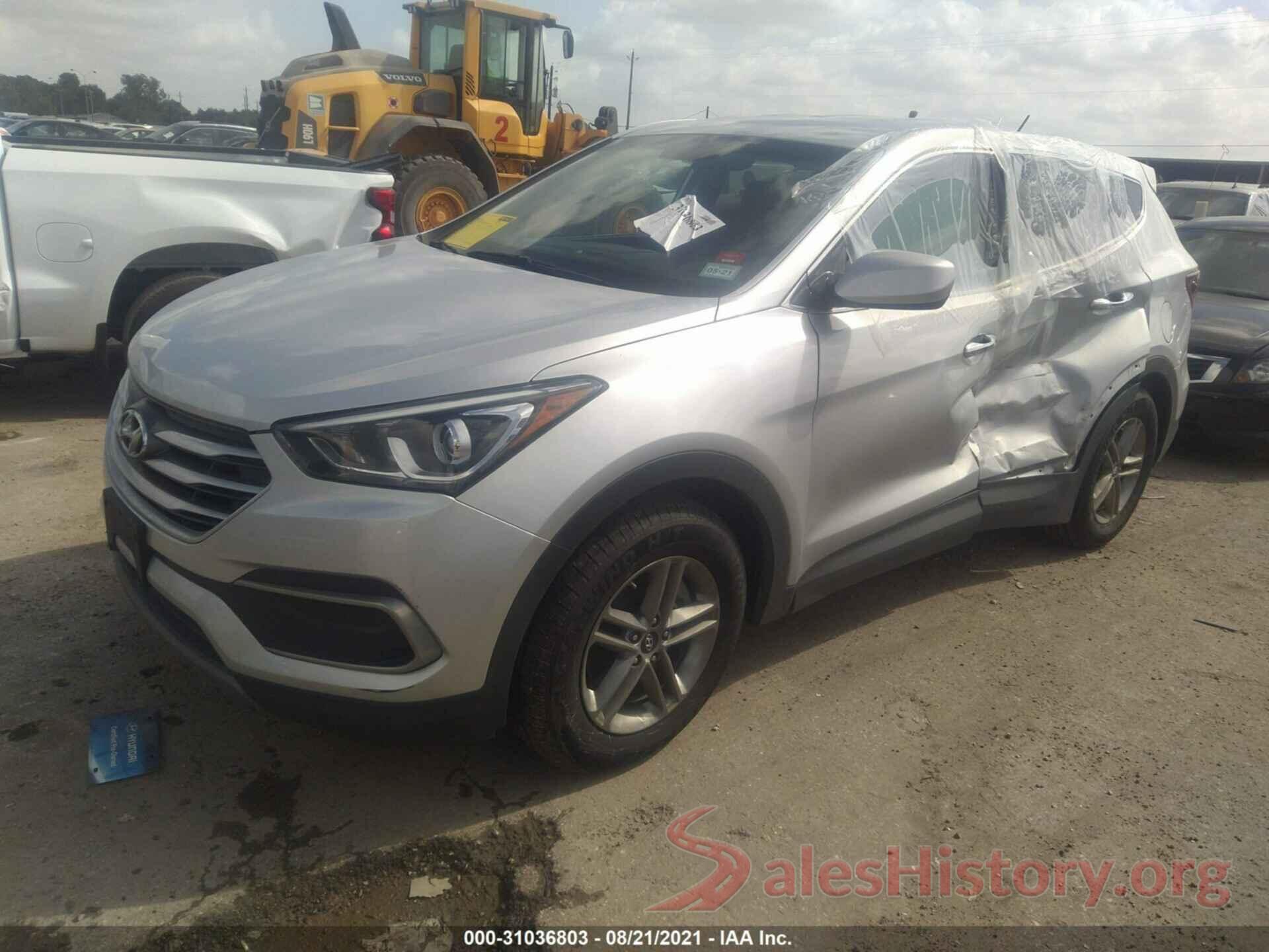 5XYZT3LB7JG544603 2018 HYUNDAI SANTA FE SPORT