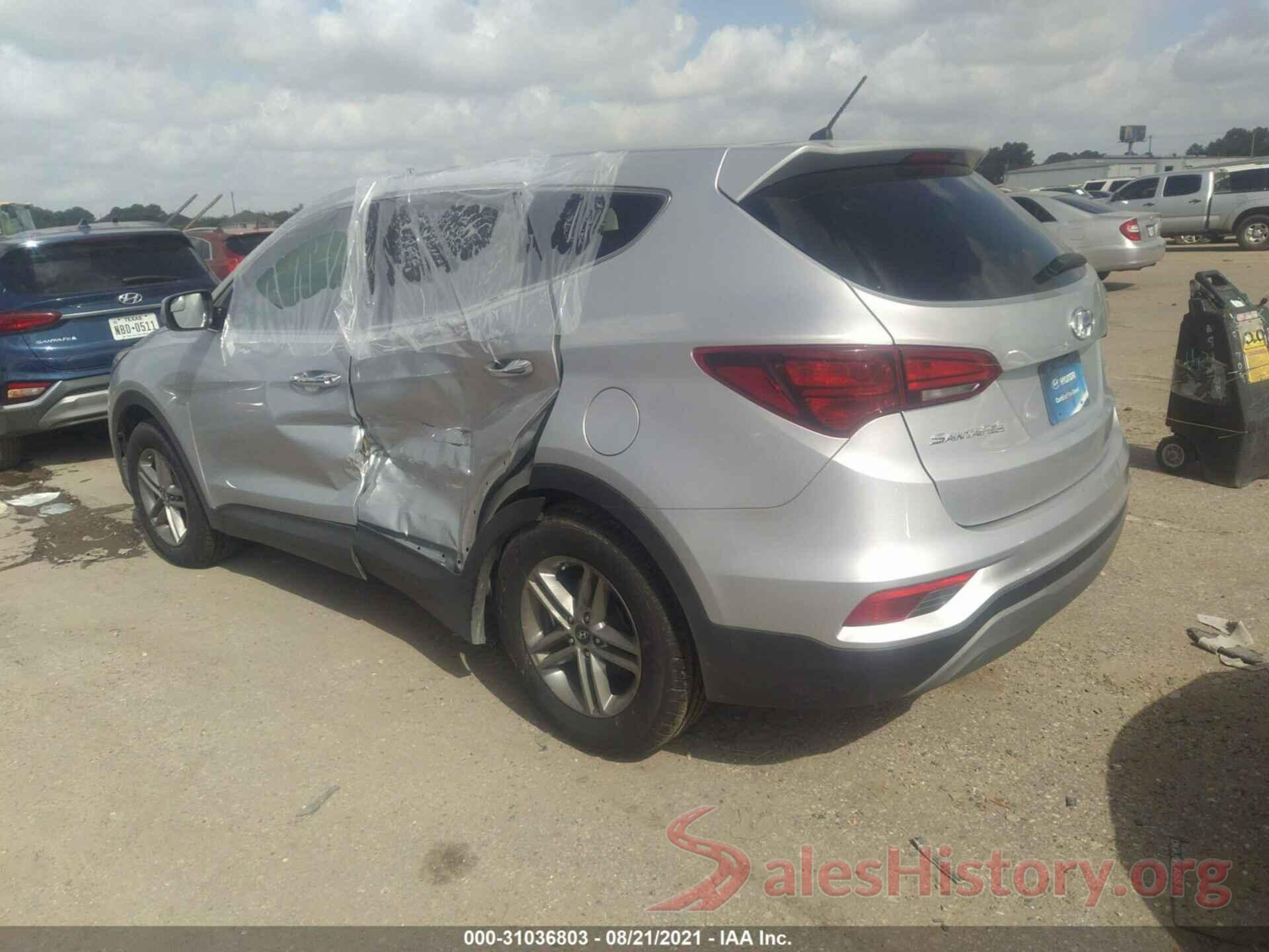 5XYZT3LB7JG544603 2018 HYUNDAI SANTA FE SPORT