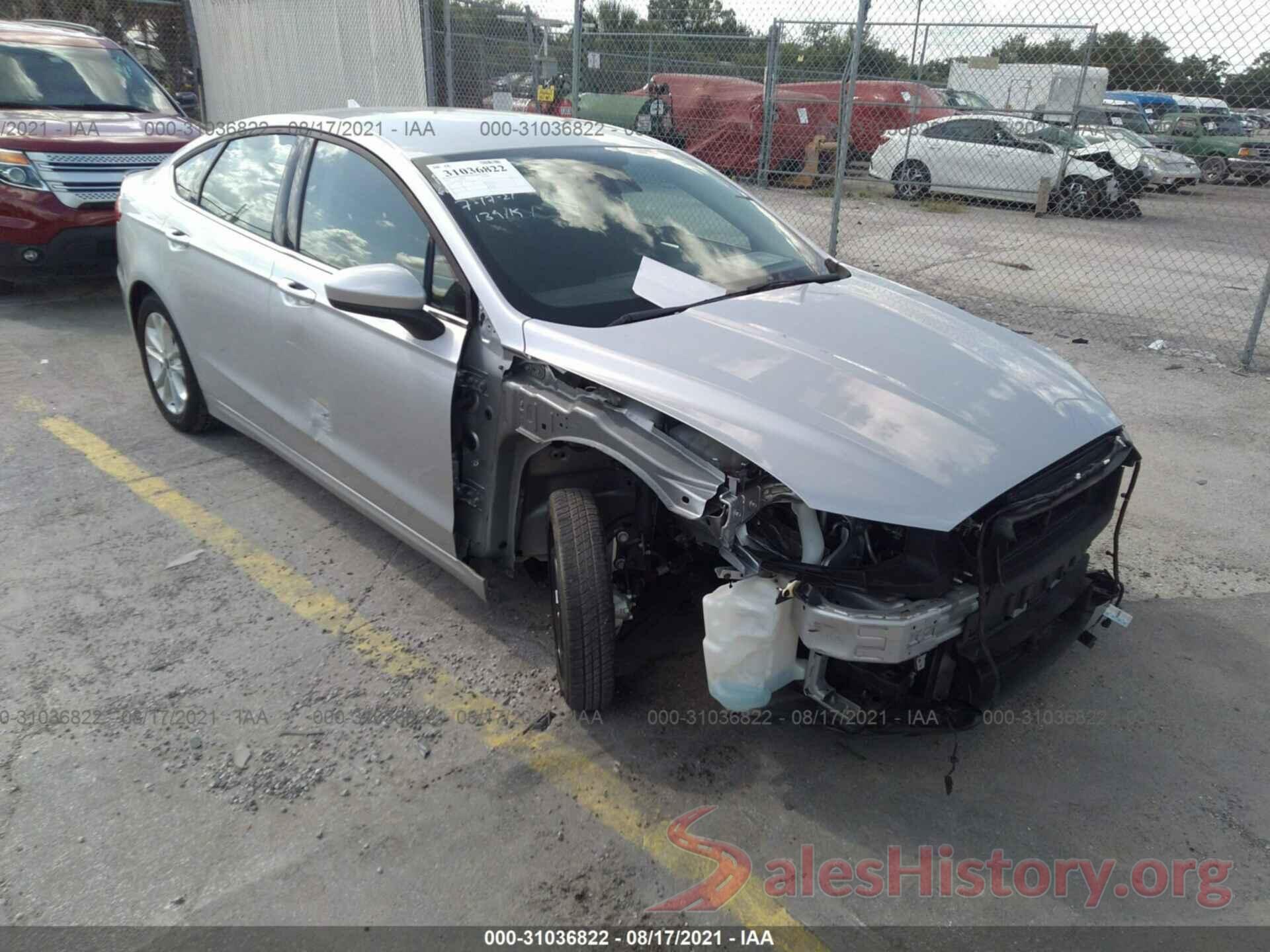 3FA6P0HD5KR186124 2019 FORD FUSION