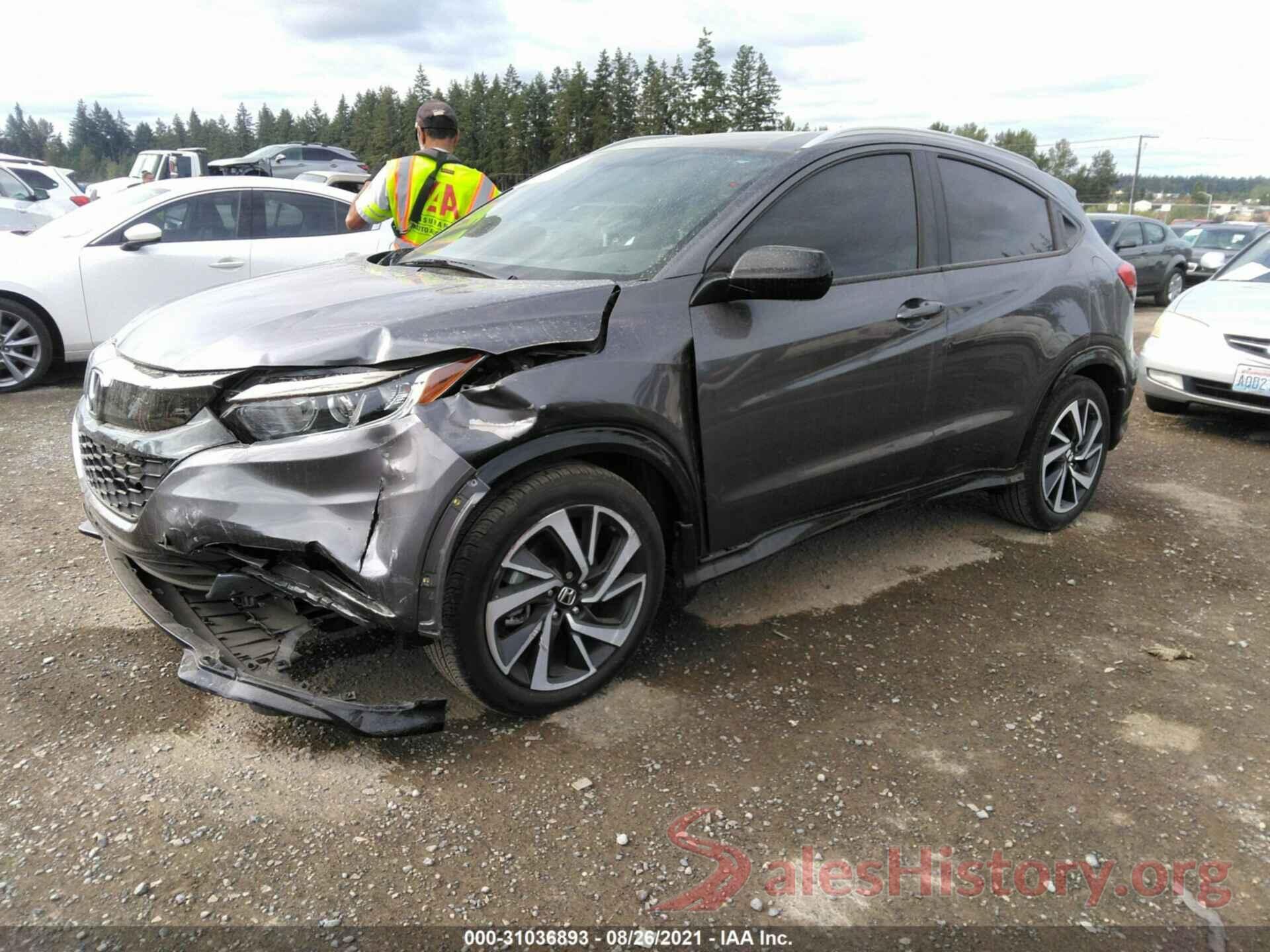 3CZRU5H15KG704807 2019 HONDA HR-V