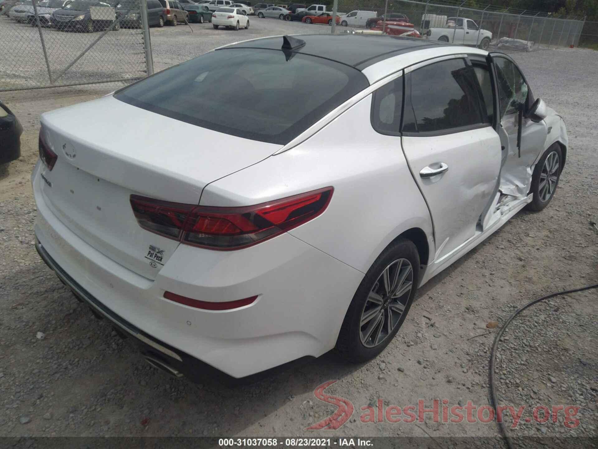 5XXGU4L16LG422582 2020 KIA OPTIMA