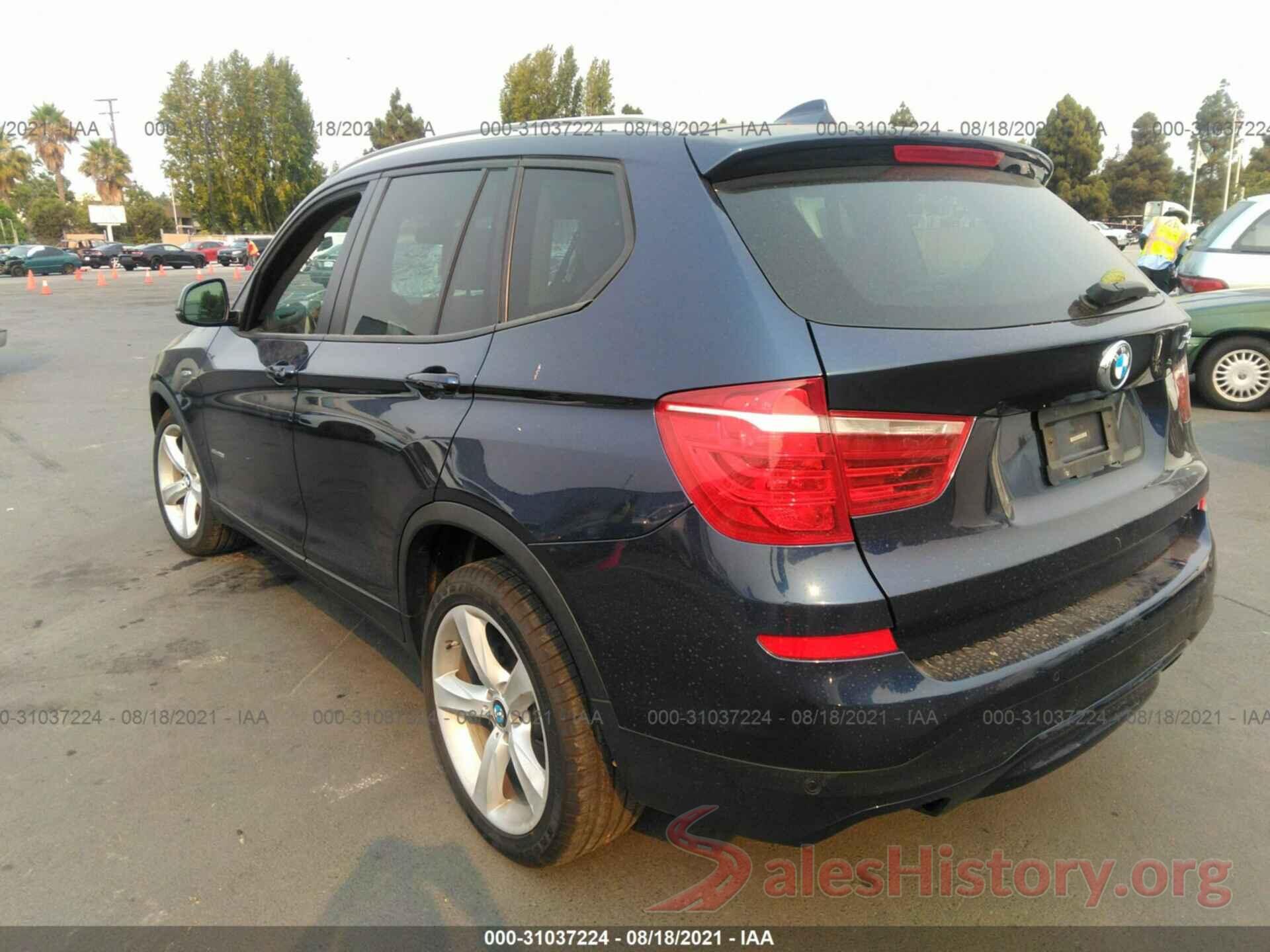 5UXWZ7C59H0T43674 2017 BMW X3