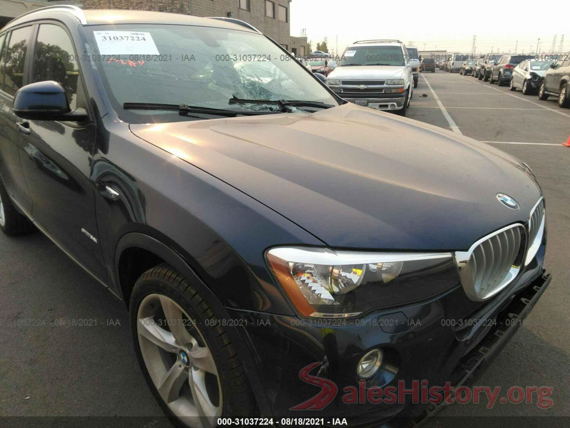 5UXWZ7C59H0T43674 2017 BMW X3