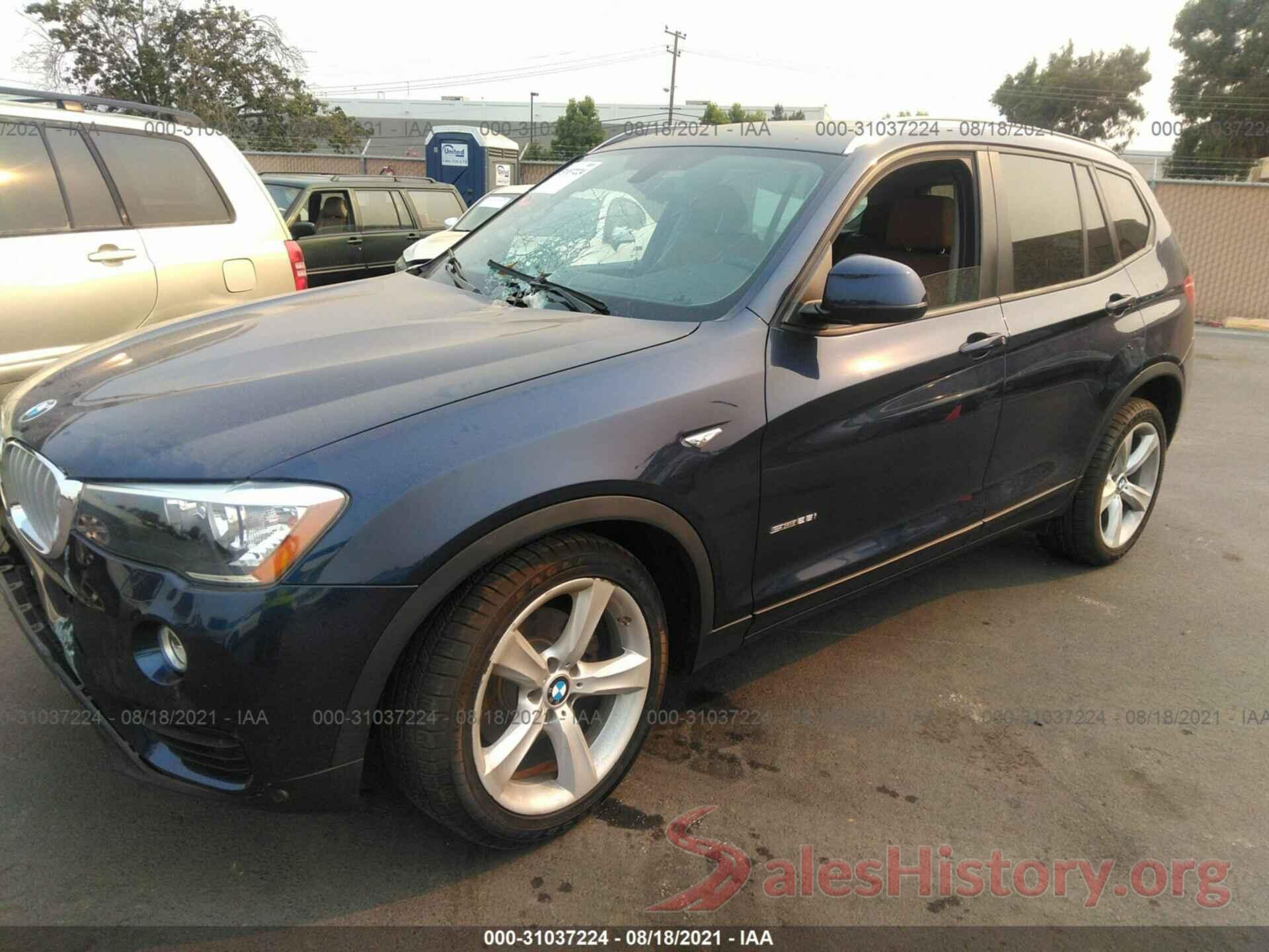 5UXWZ7C59H0T43674 2017 BMW X3