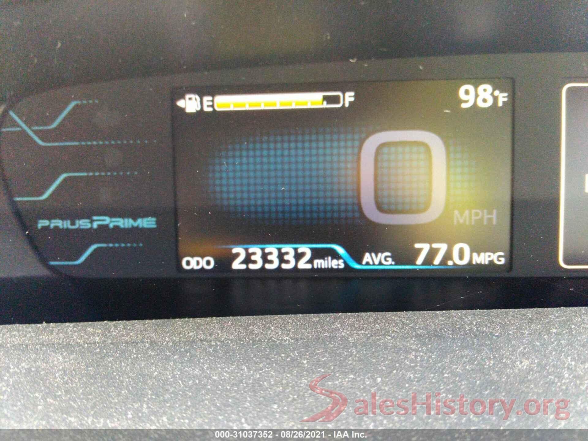 JTDKARFP4H3021510 2017 TOYOTA PRIUS PRIME