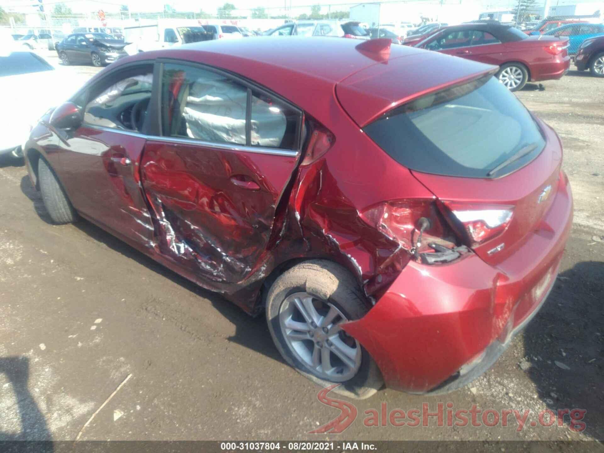 3G1BE6SM1JS578074 2018 CHEVROLET CRUZE