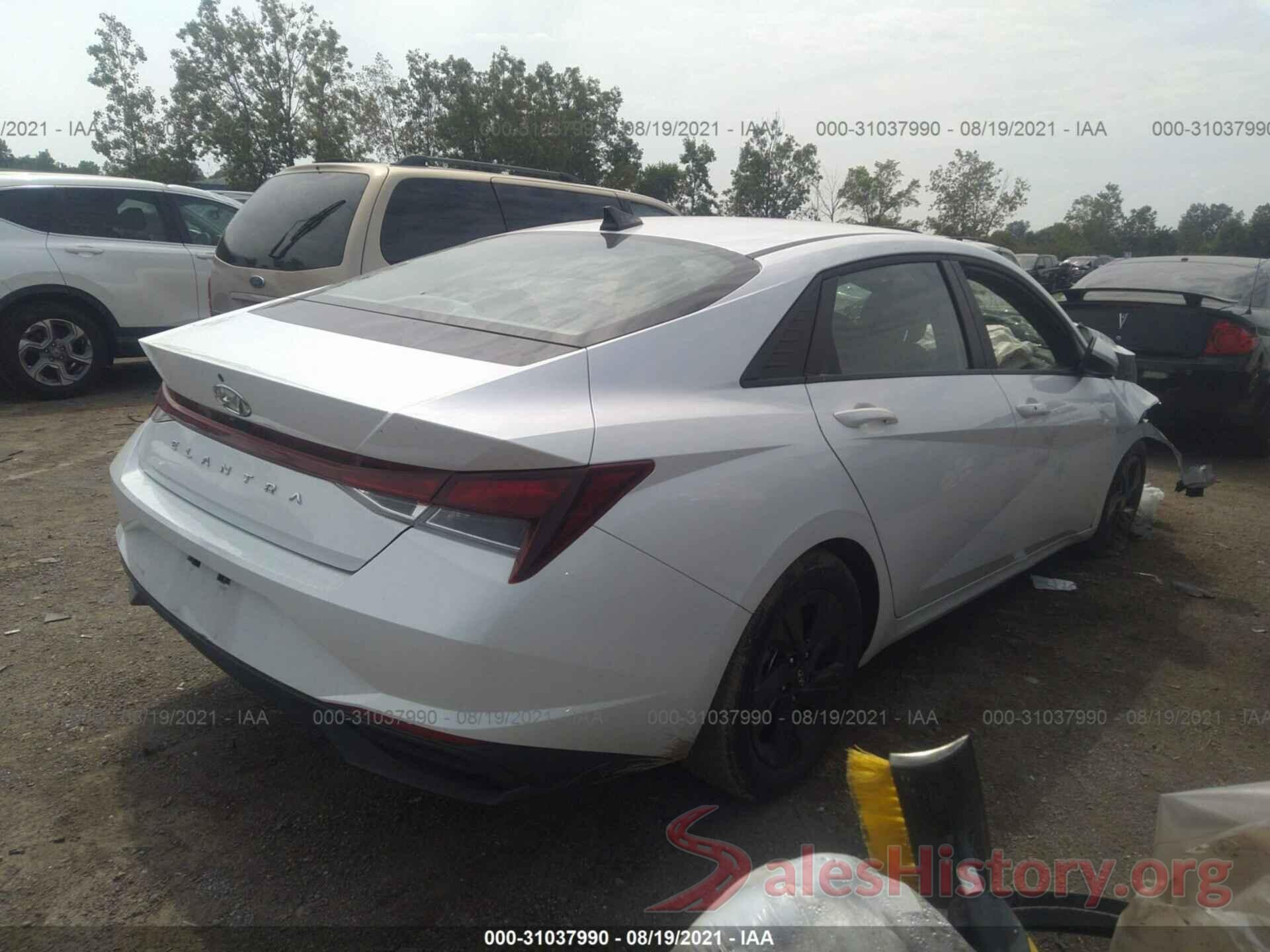 5NPLM4AG4MH026243 2021 HYUNDAI ELANTRA