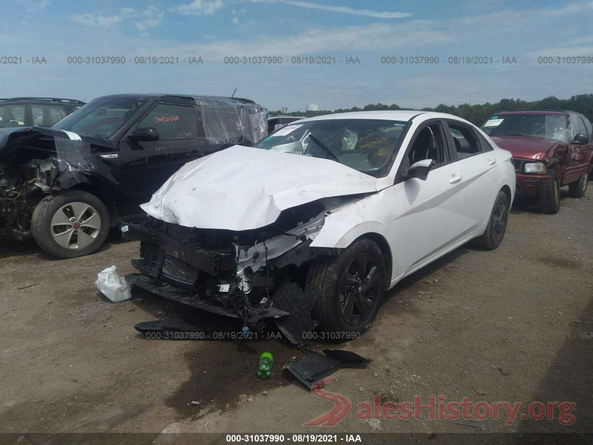 5NPLM4AG4MH026243 2021 HYUNDAI ELANTRA