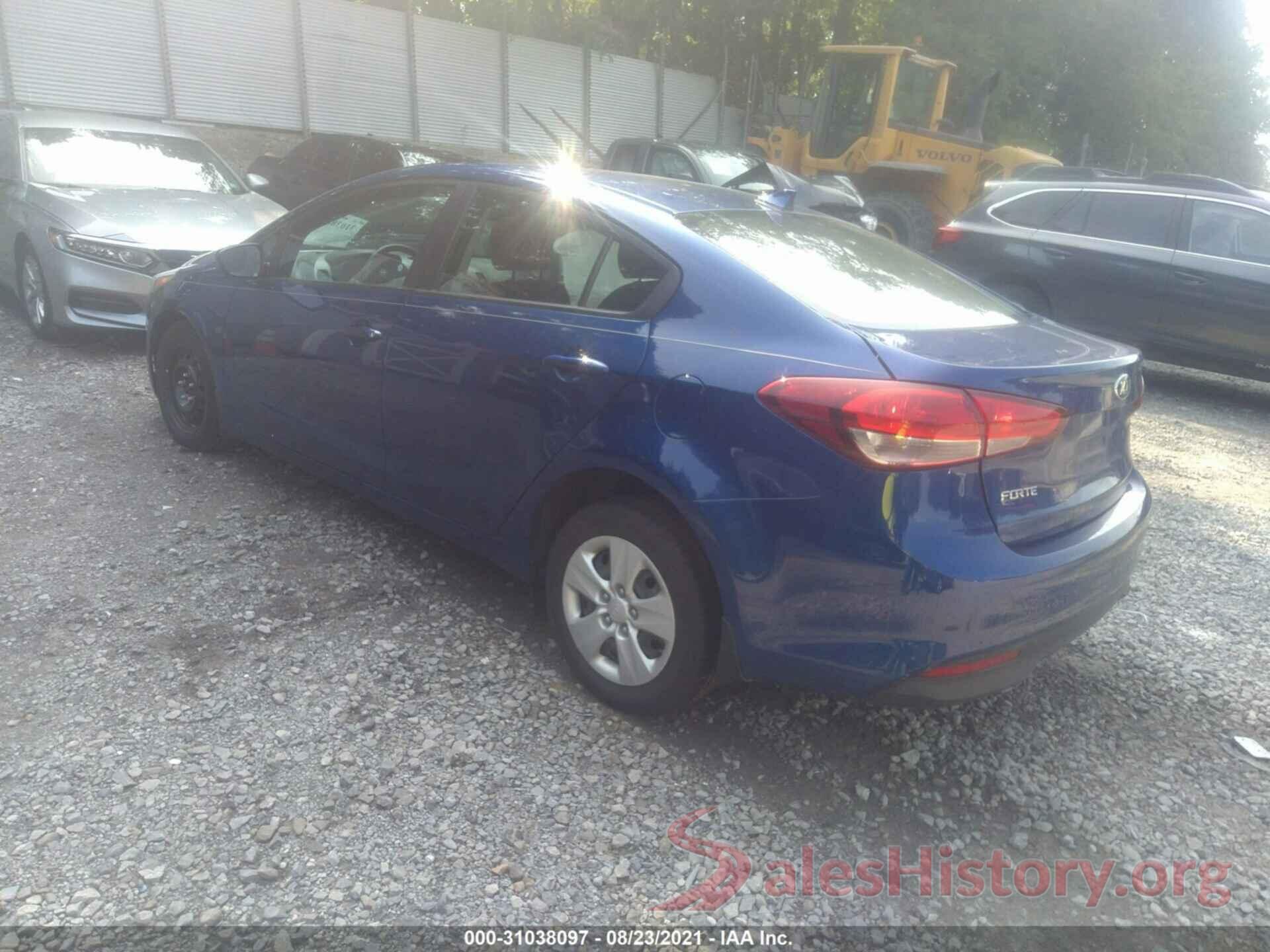 3KPFK4A76HE051609 2017 KIA FORTE