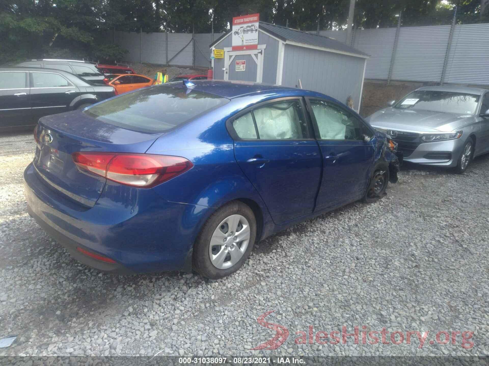 3KPFK4A76HE051609 2017 KIA FORTE