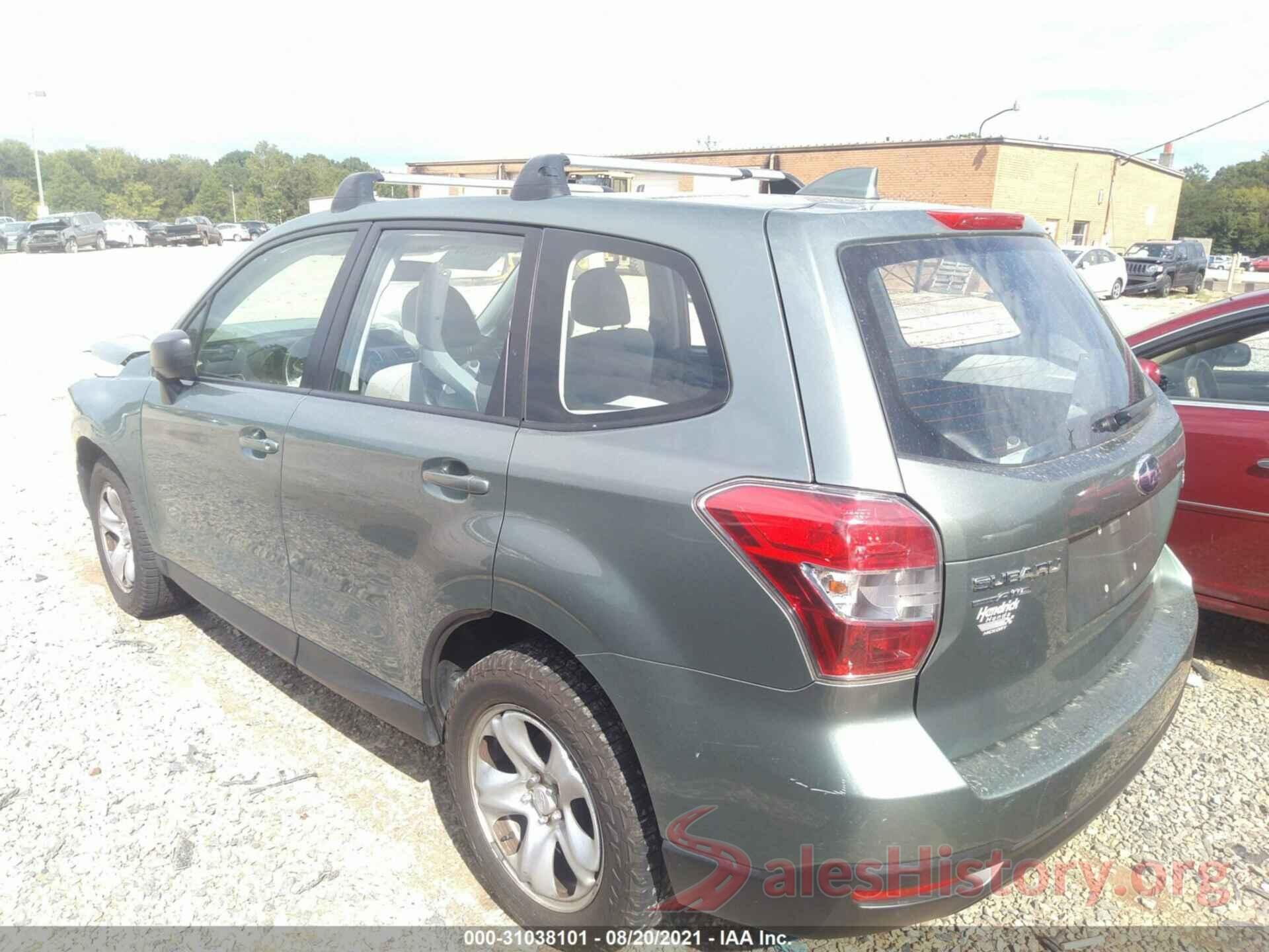 JF2SJAAC8GH564142 2016 SUBARU FORESTER