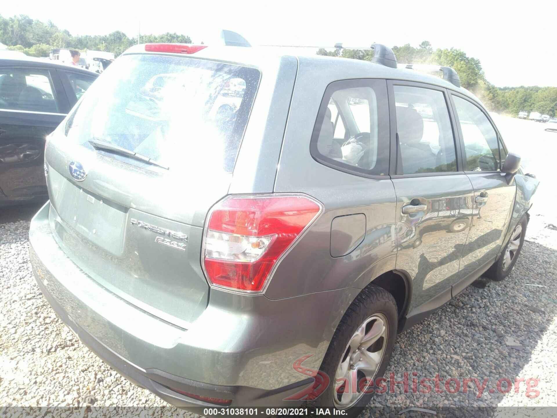 JF2SJAAC8GH564142 2016 SUBARU FORESTER