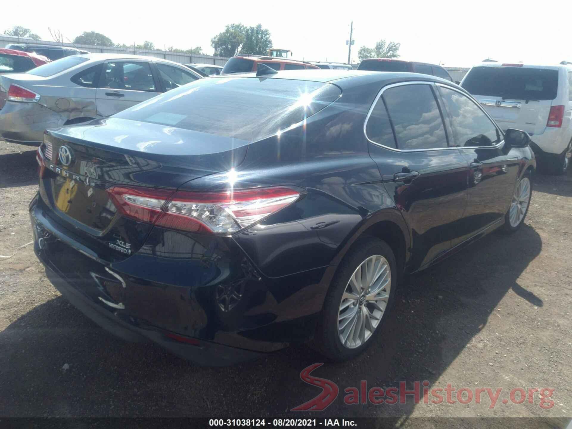 4T1B21HK0KU520897 2019 TOYOTA CAMRY